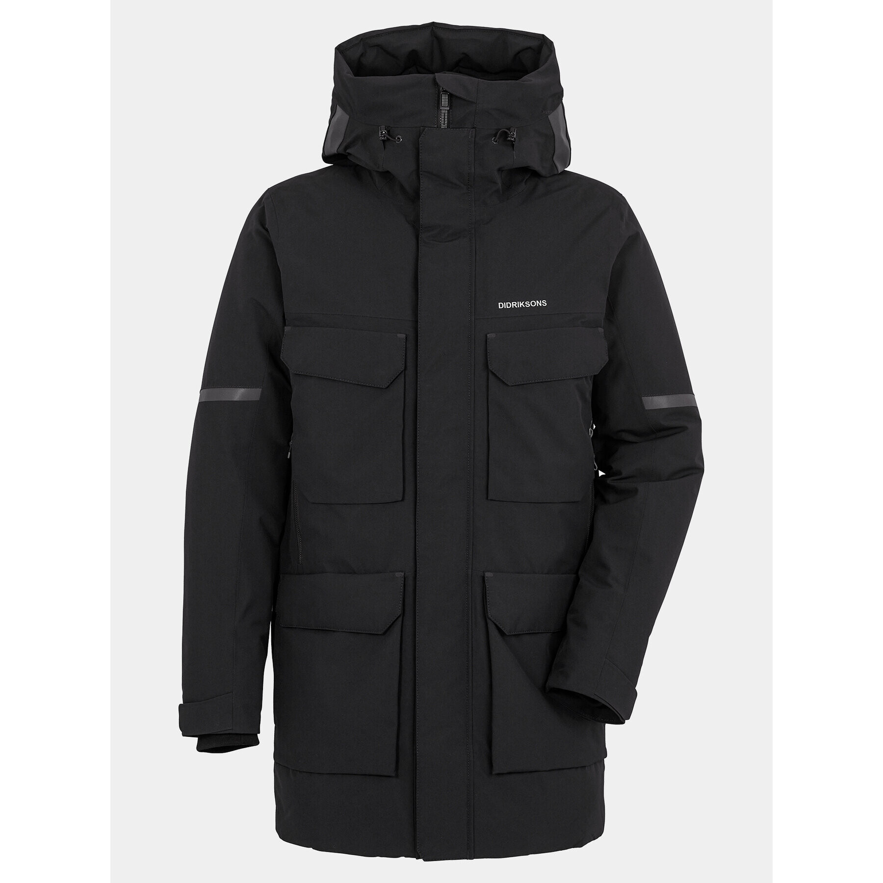 Didriksons Зимно яке Drew Usx Parka 7 504853 Черен Standard Fit - Pepit.bg