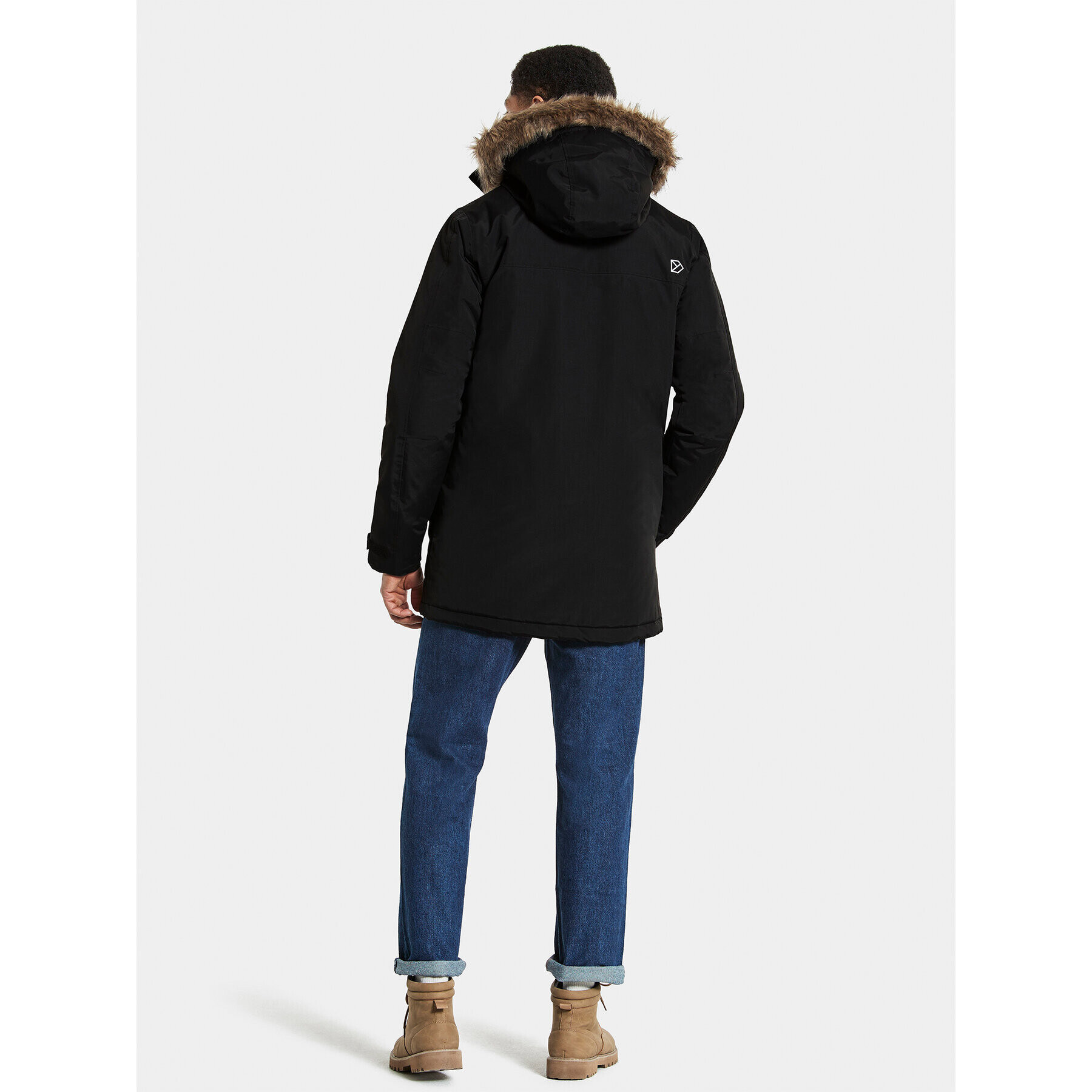 Didriksons Зимно яке Fredrik 504461 Черен Regular Fit - Pepit.bg