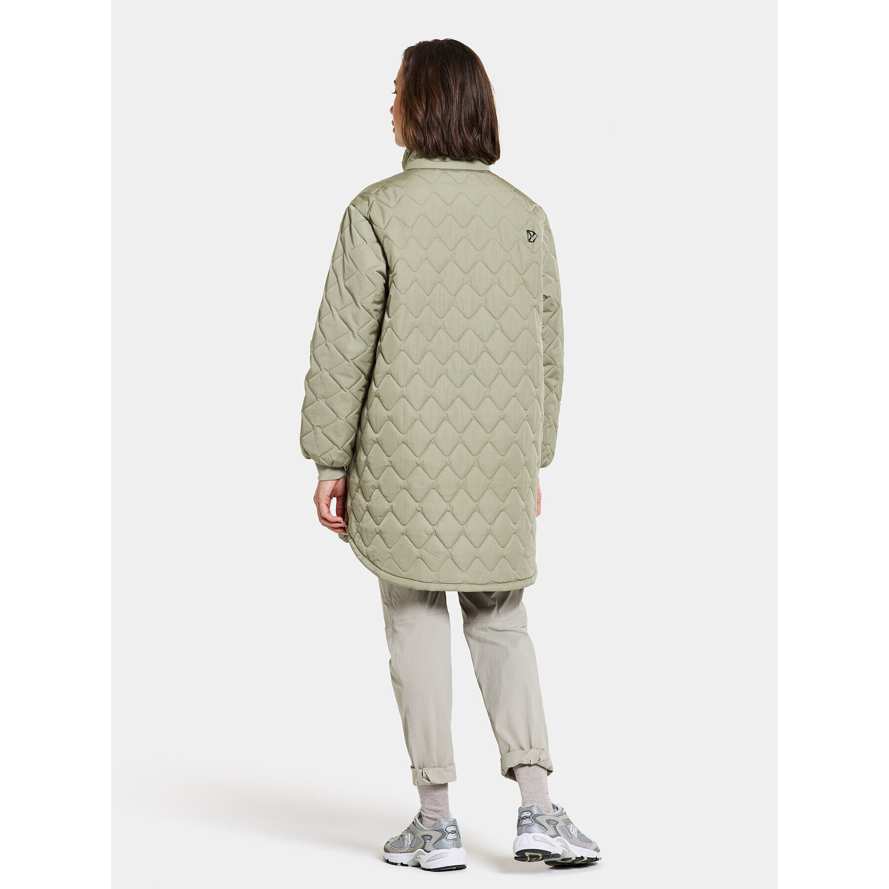 Didriksons Зимно яке Gabbi Wns Parka 505048 Зелен Regular Fit - Pepit.bg
