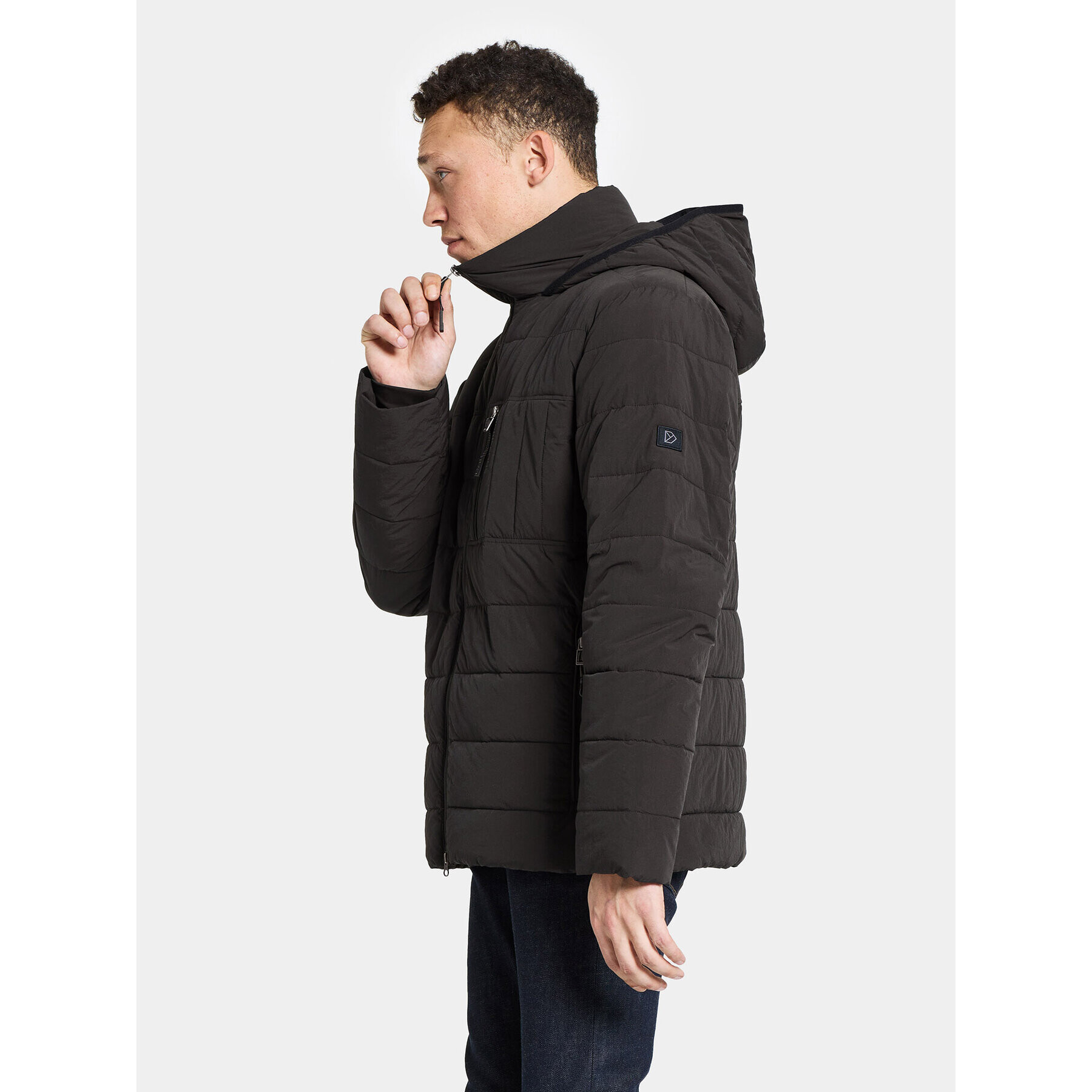 Didriksons Зимно яке Jona Usx Jkt 504923 Черен Regular Fit - Pepit.bg