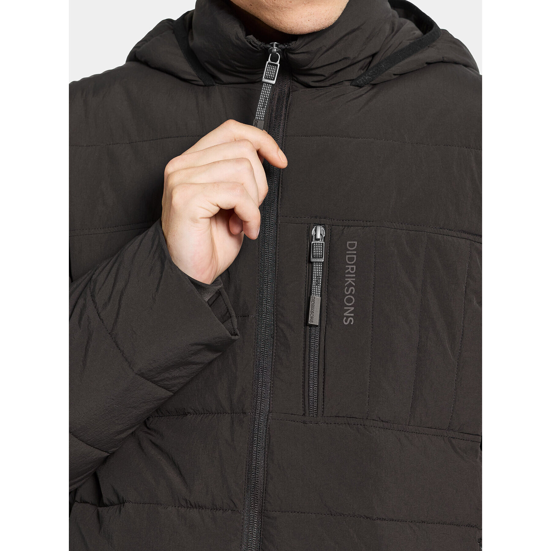 Didriksons Зимно яке Jona Usx Jkt 504923 Черен Regular Fit - Pepit.bg