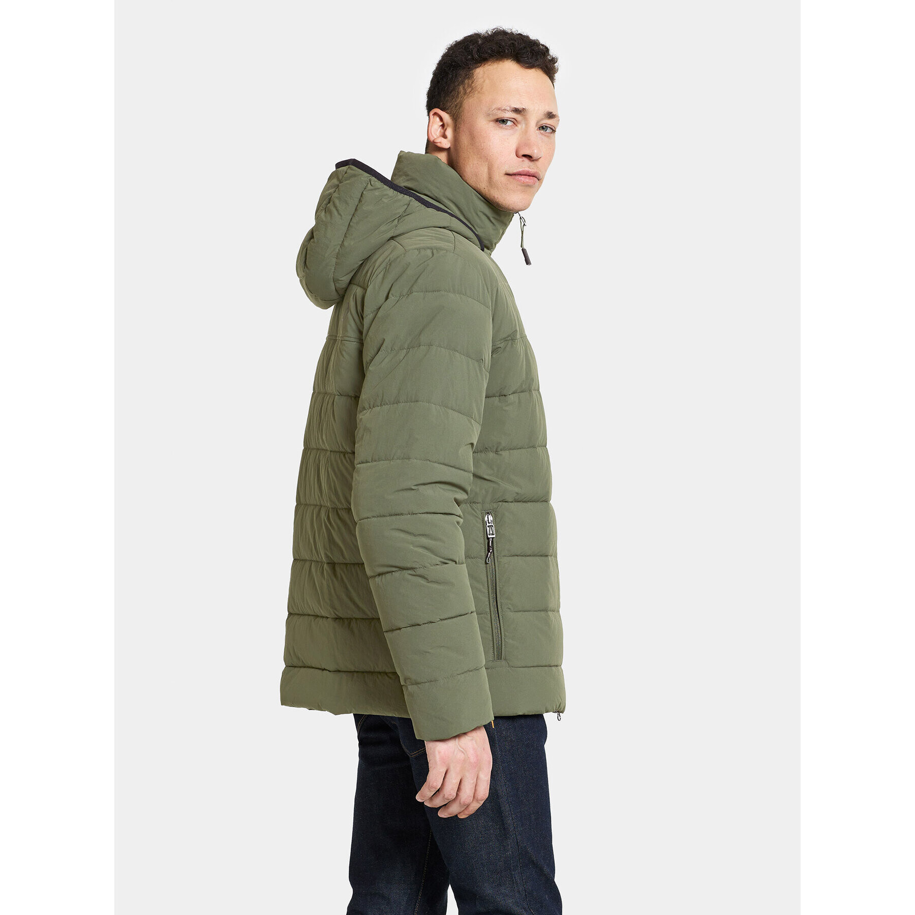 Didriksons Зимно яке Jona Usx Jkt 504923 Зелен Regular Fit - Pepit.bg