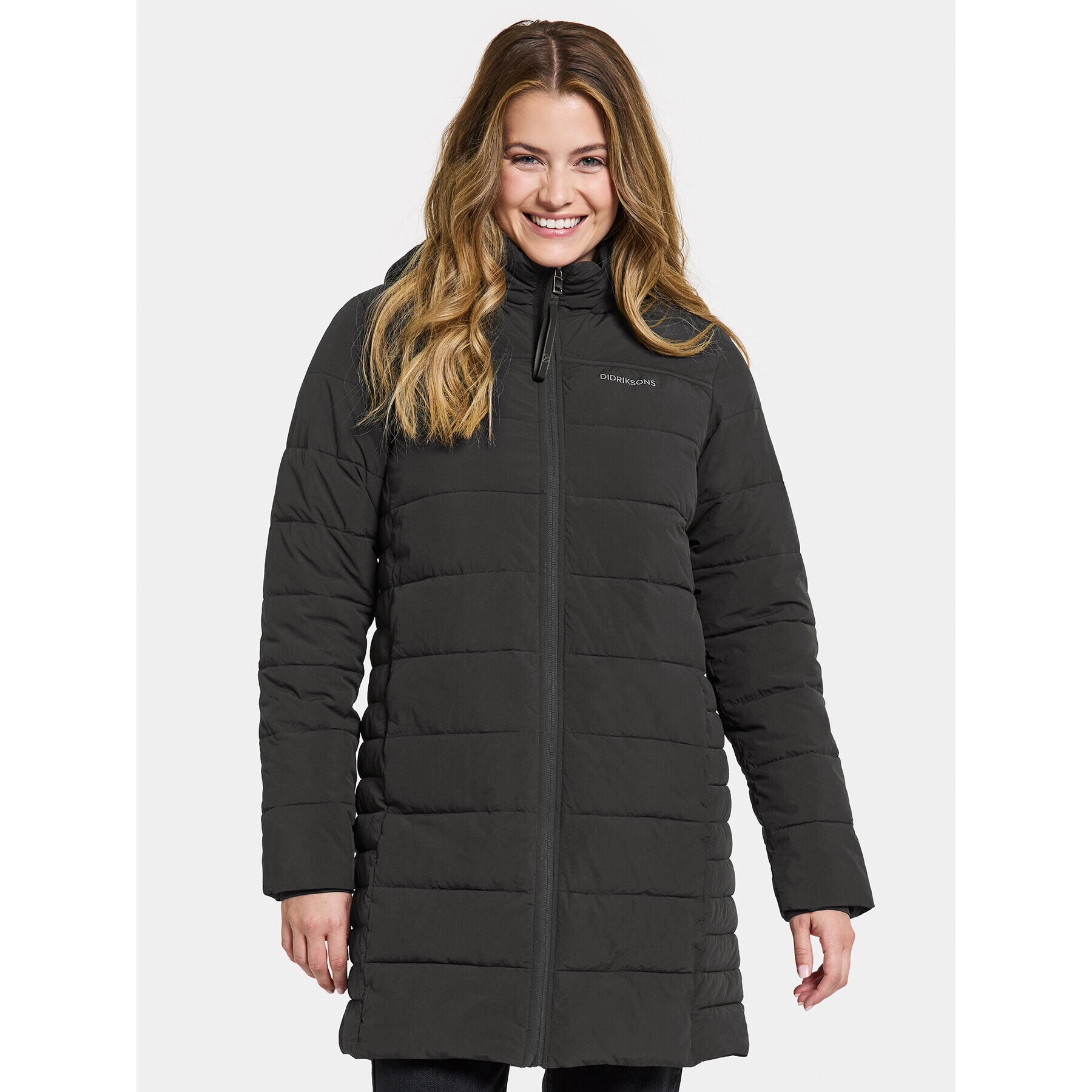 Didriksons Зимно яке Katrin Wns Parka 505088 Черен Standard Fit - Pepit.bg