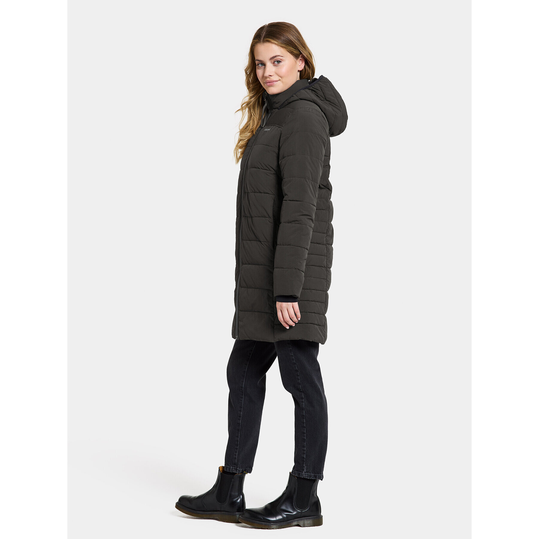 Didriksons Зимно яке Katrin Wns Parka 505088 Черен Standard Fit - Pepit.bg