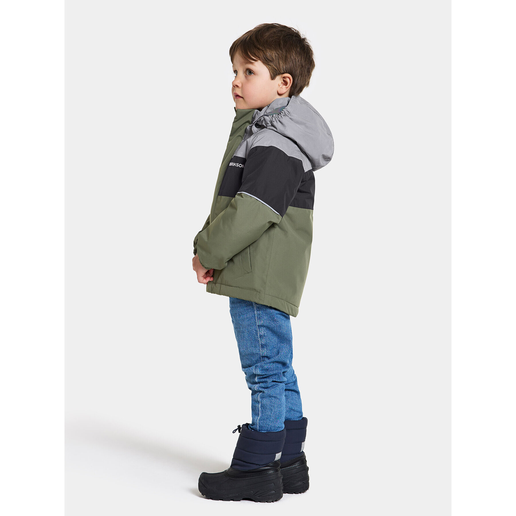 Didriksons Зимно яке Lux Kids Jacket 2 504901 Зелен - Pepit.bg