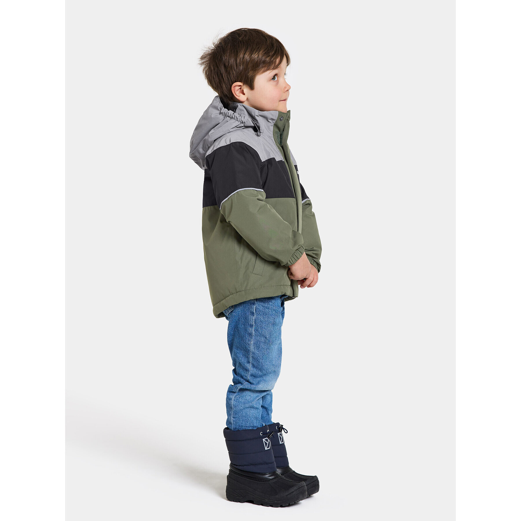Didriksons Зимно яке Lux Kids Jacket 2 504901 Зелен - Pepit.bg