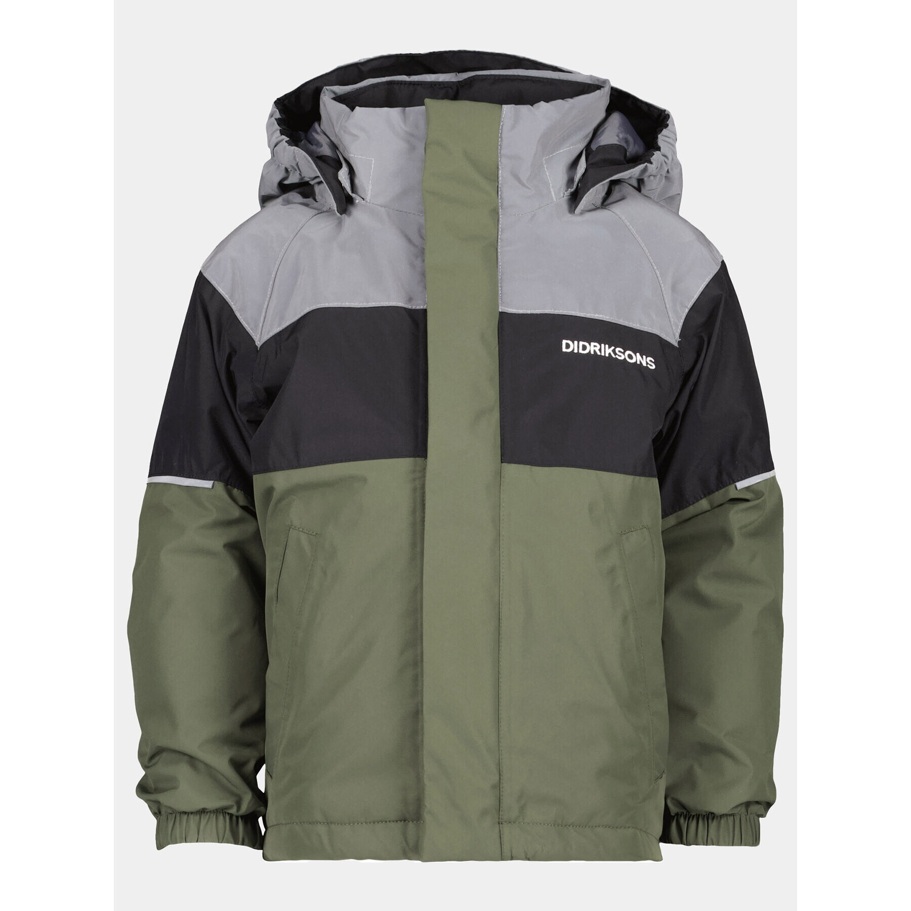 Didriksons Зимно яке Lux Kids Jacket 2 504901 Зелен - Pepit.bg