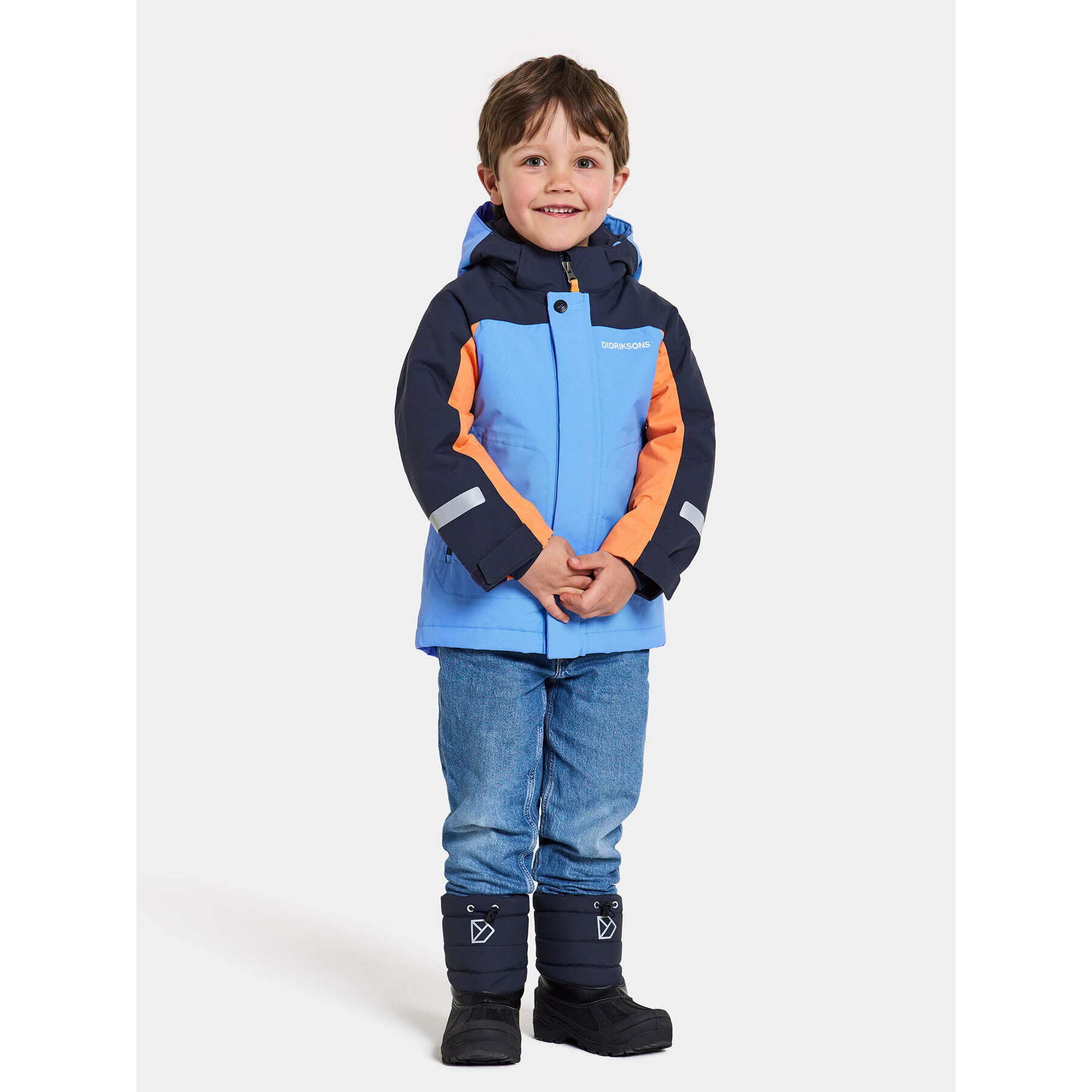 Didriksons Зимно яке Neptun Kids Jkt 2 504900 Син - Pepit.bg