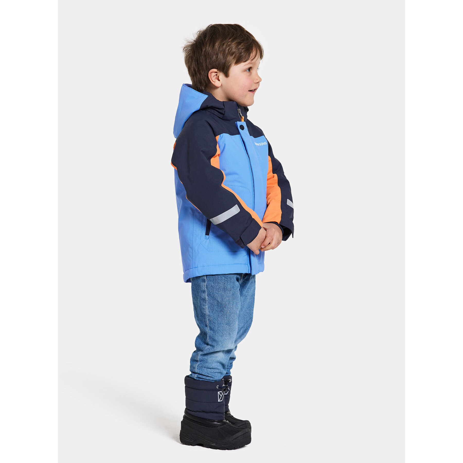 Didriksons Зимно яке Neptun Kids Jkt 2 504900 Син - Pepit.bg