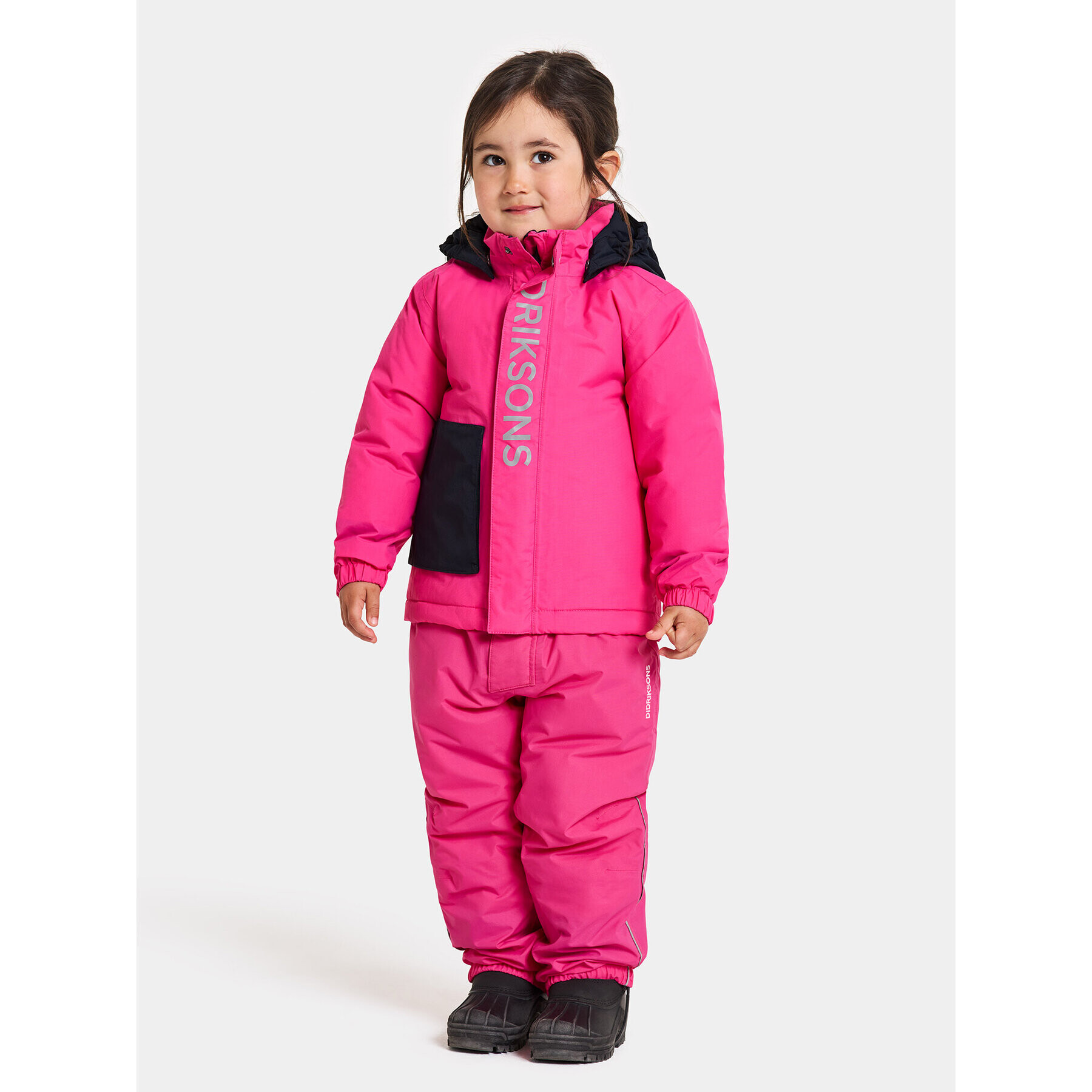 Didriksons Зимно яке Rio Kids Jkt 2 504971 Розов - Pepit.bg