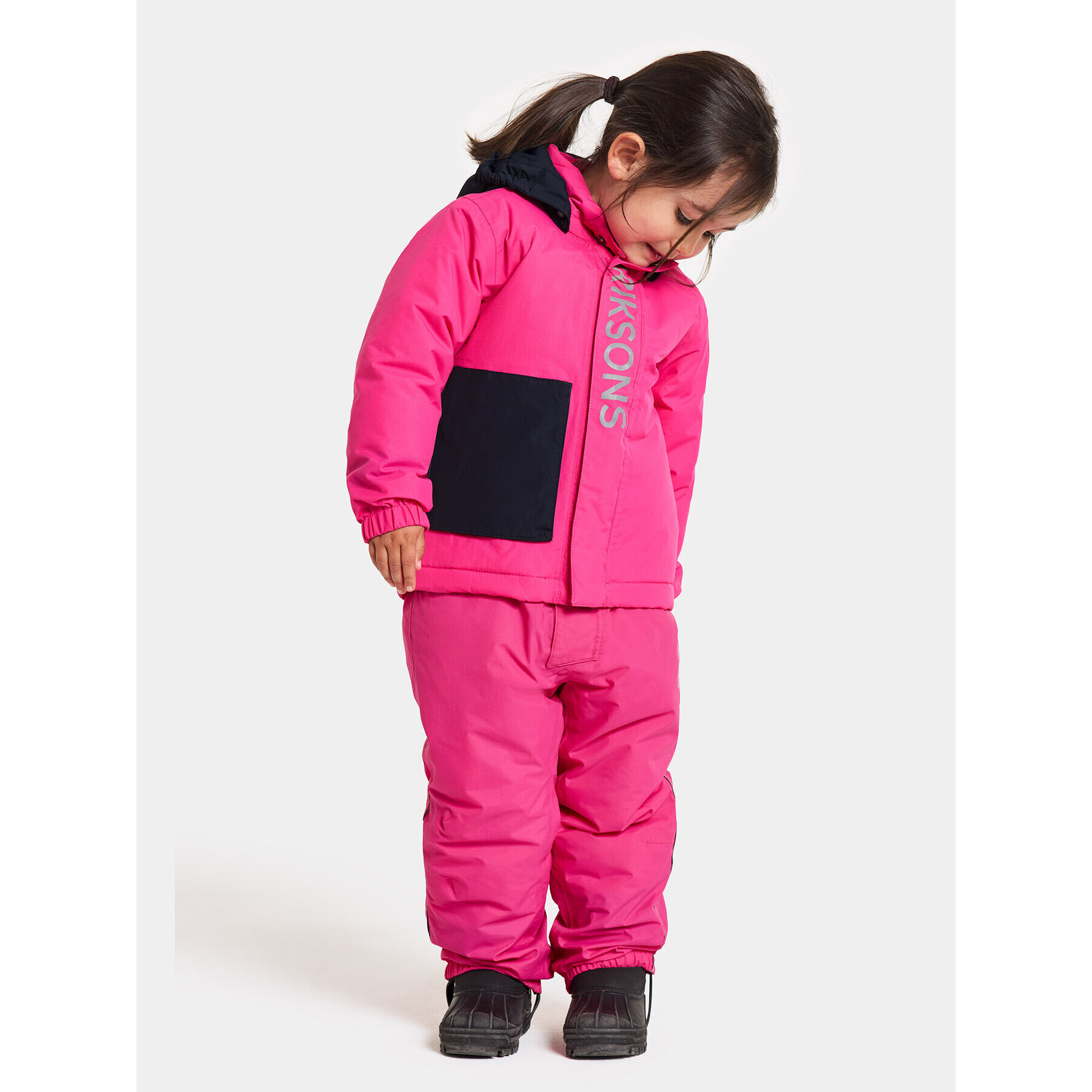 Didriksons Зимно яке Rio Kids Jkt 2 504971 Розов - Pepit.bg