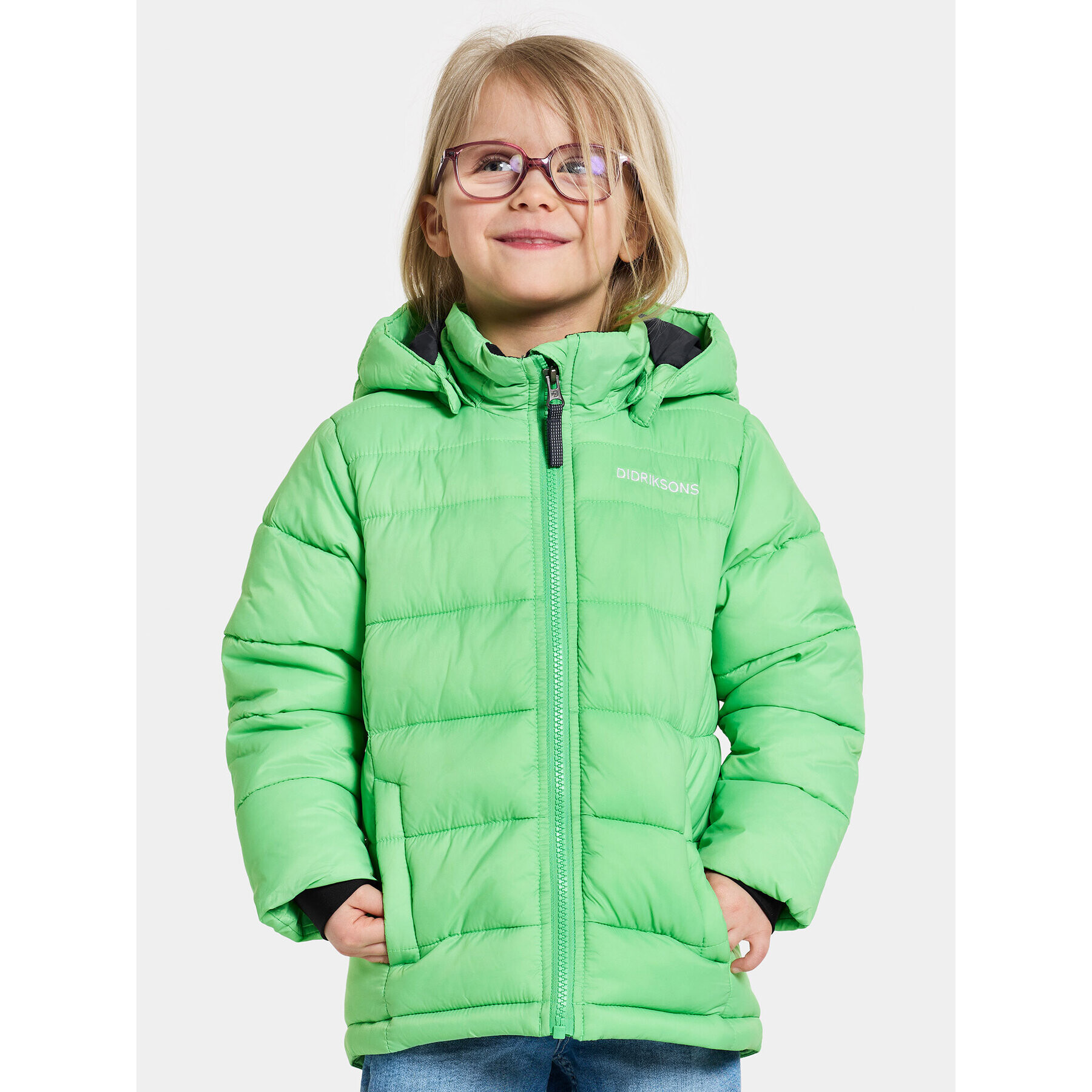 Didriksons Зимно яке Rodi Kids Jacket 2 504983 Зелен - Pepit.bg