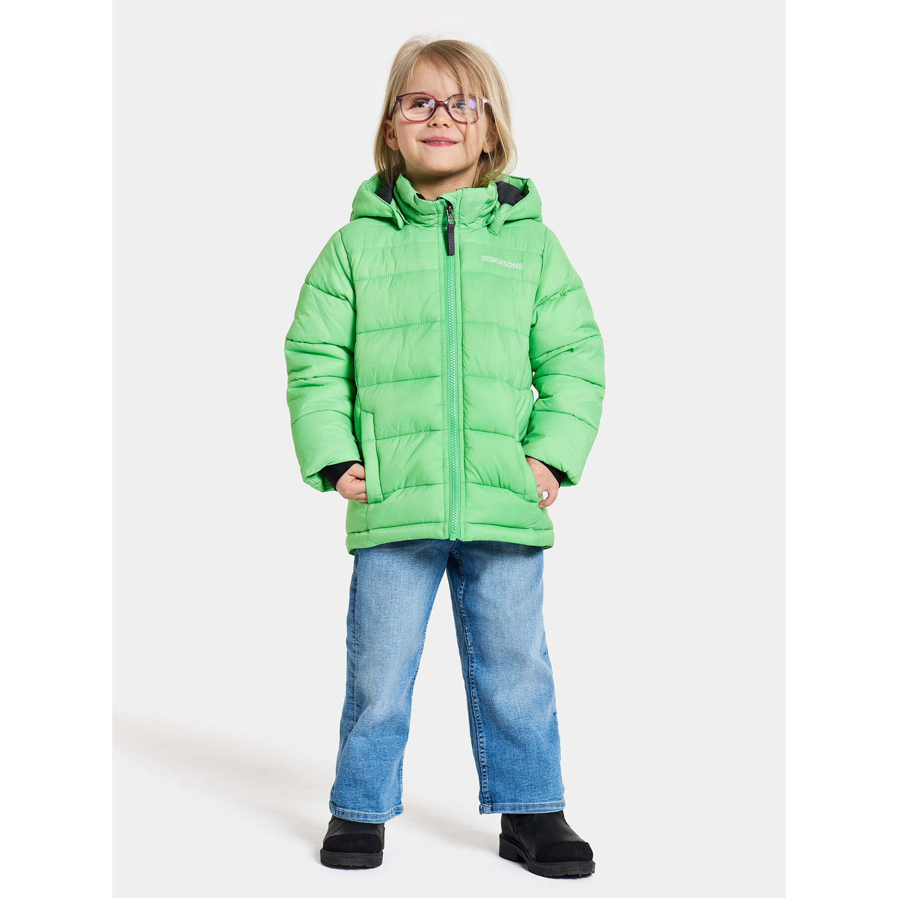 Didriksons Зимно яке Rodi Kids Jacket 2 504983 Зелен - Pepit.bg
