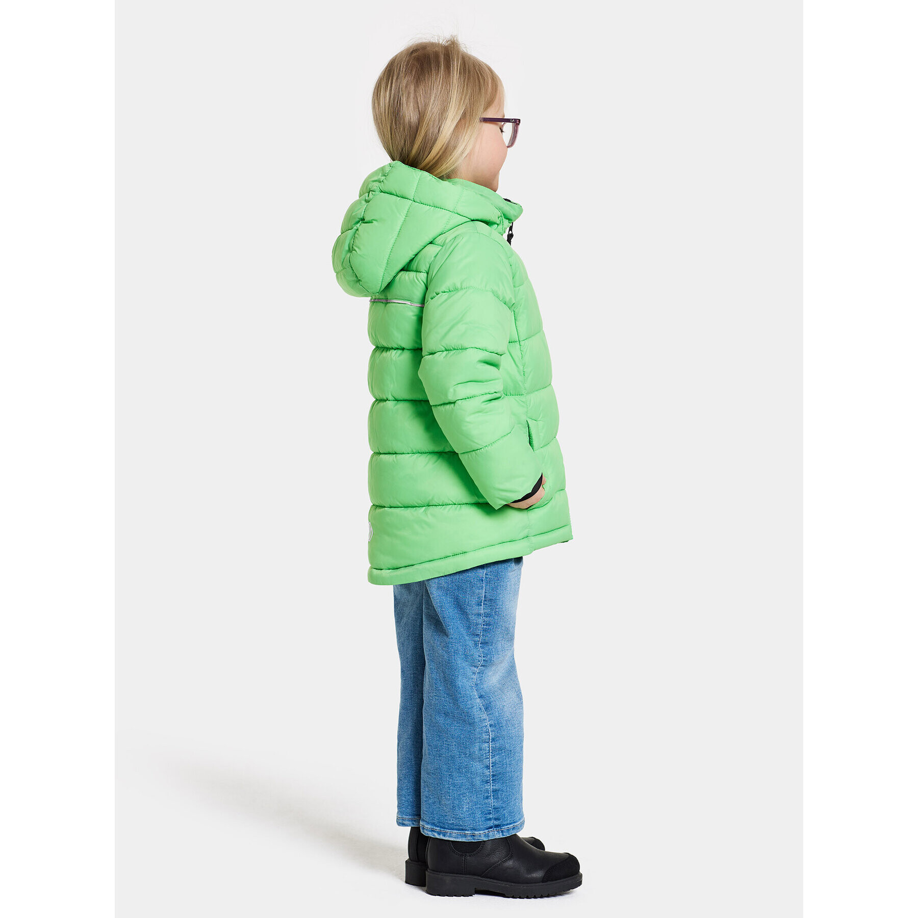Didriksons Зимно яке Rodi Kids Jacket 2 504983 Зелен - Pepit.bg