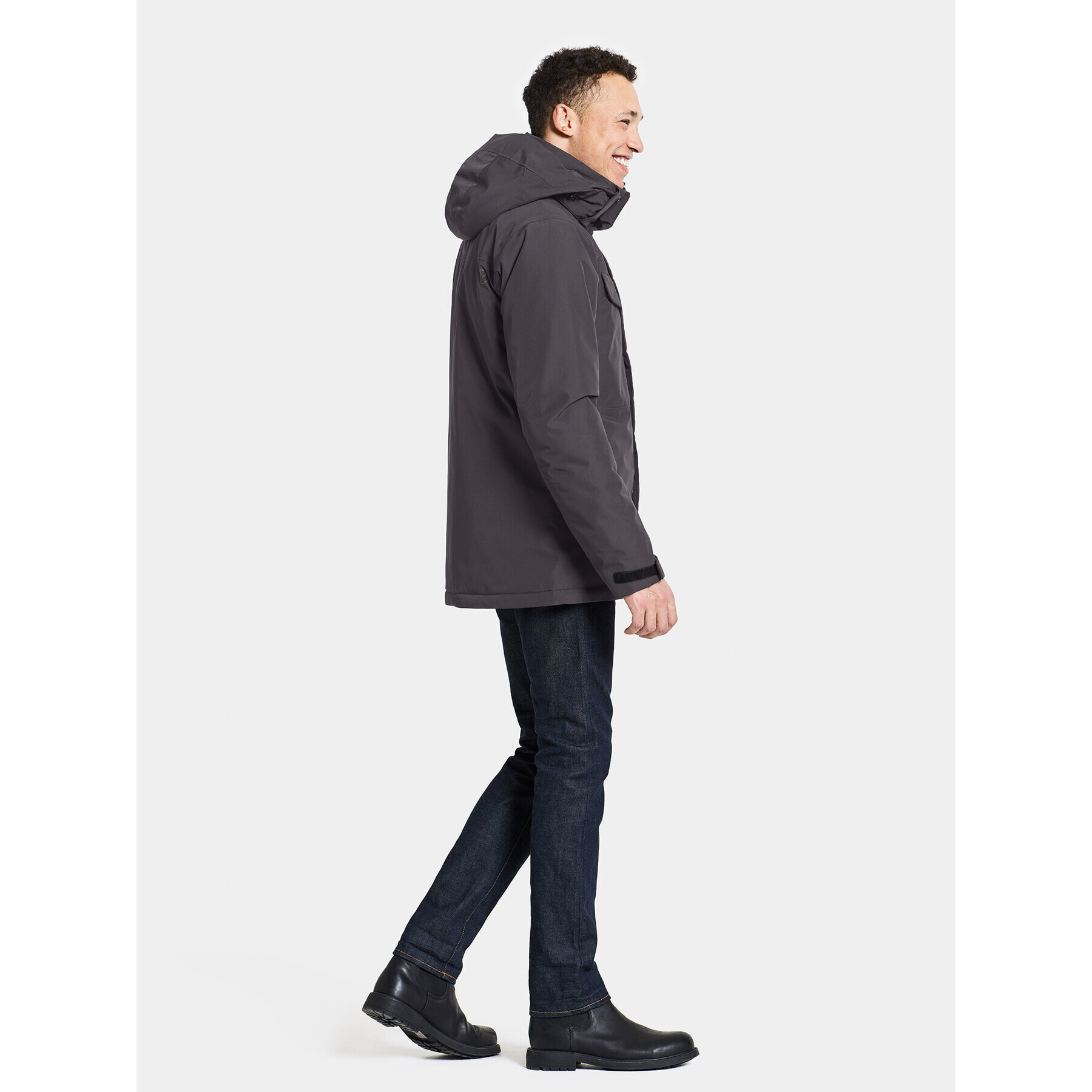 Didriksons Зимно яке Stefan Usx Jkt 505041 Черен Regular Fit - Pepit.bg