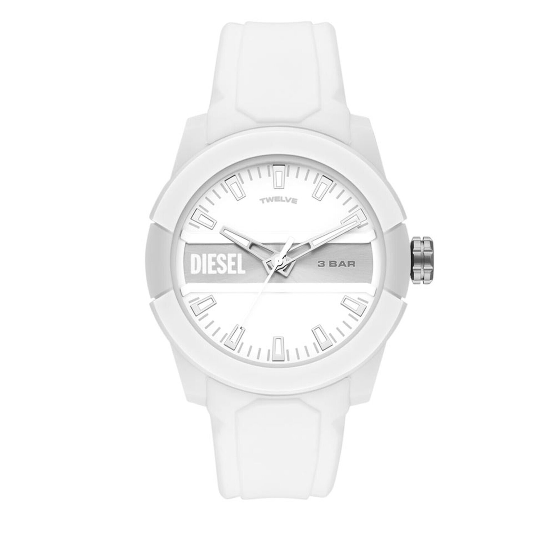 Diesel Часовник Double Up DZ1981 Бял - Pepit.bg