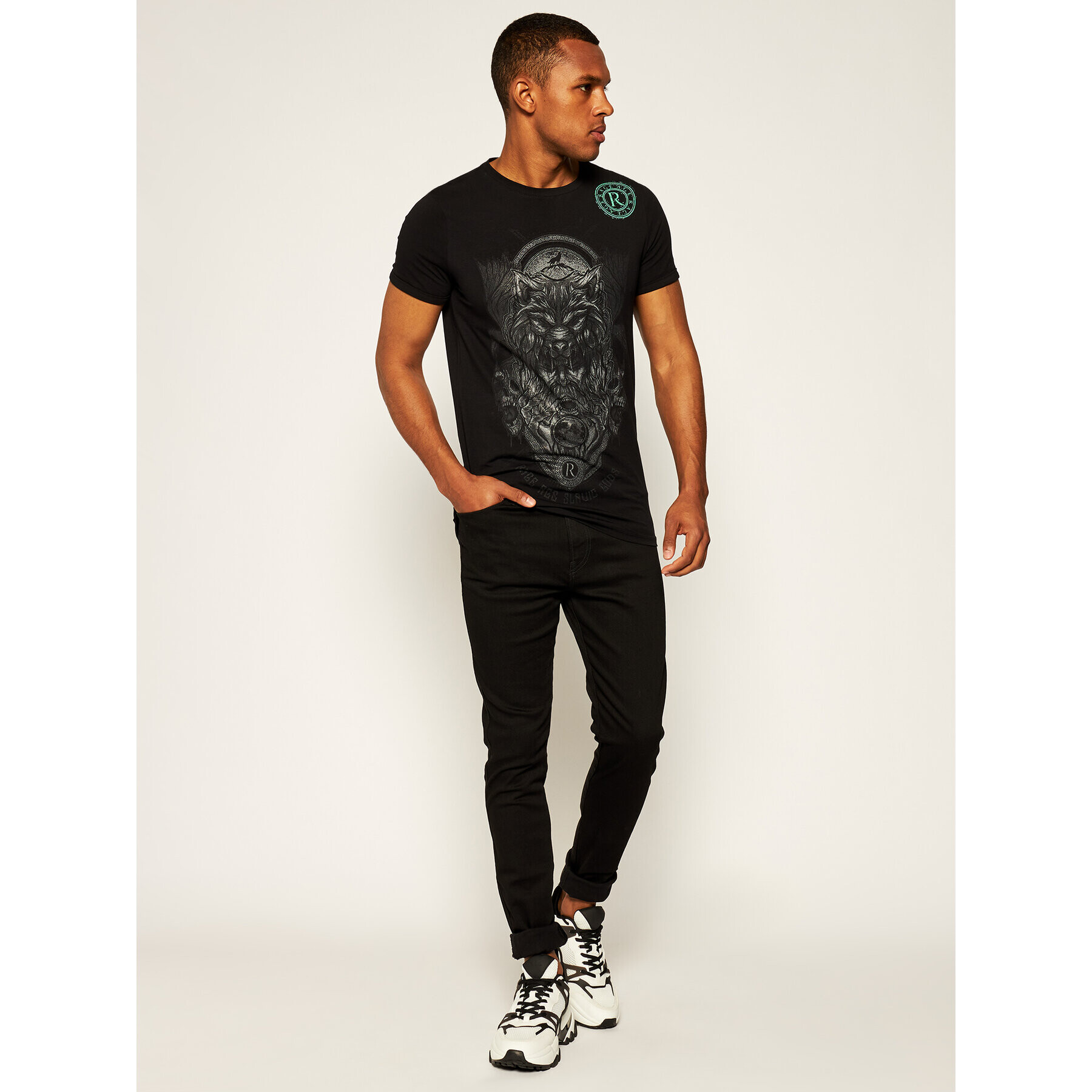 Diesel Дънки 00SMZ 069EF Черен Super Skinny Fit - Pepit.bg