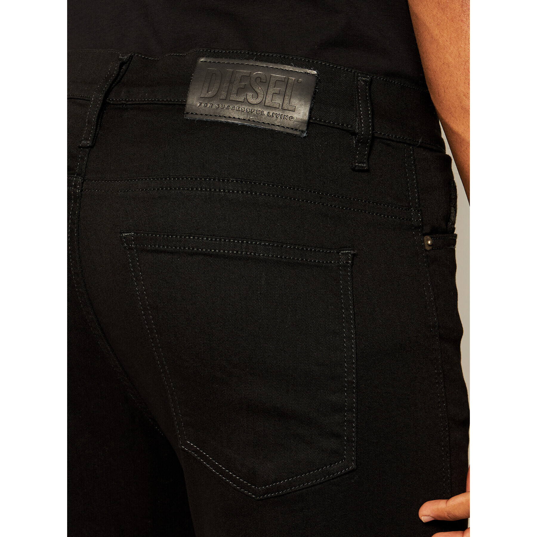 Diesel Дънки 00SMZ 069EF Черен Super Skinny Fit - Pepit.bg