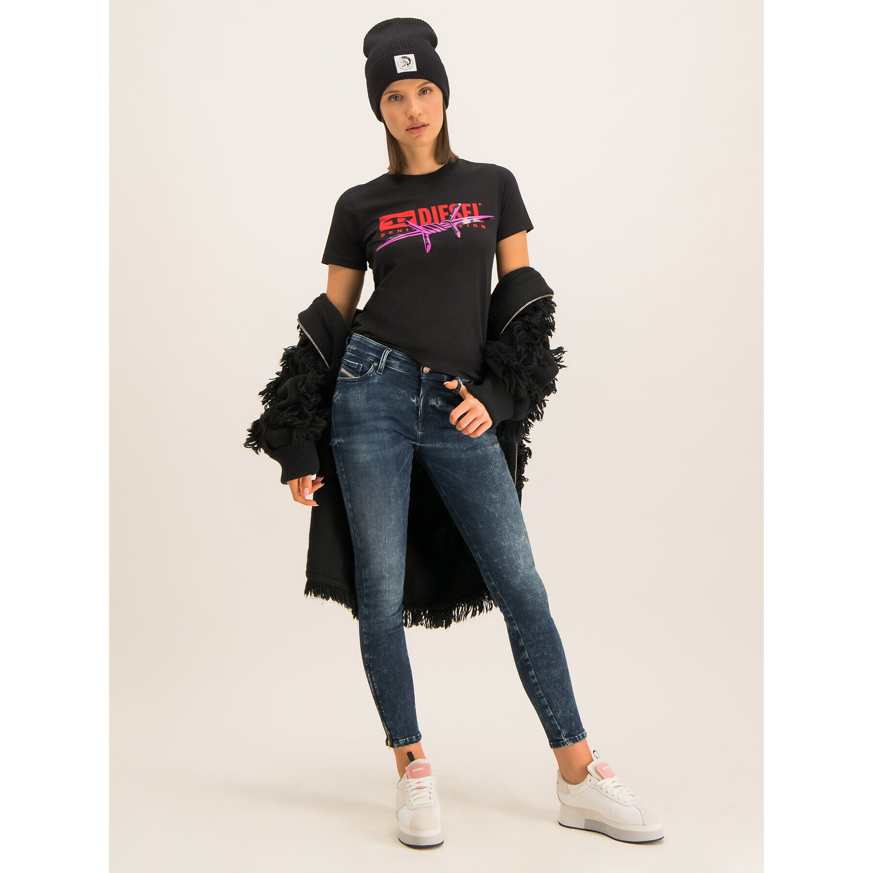 Diesel Дънки 00SPU 069GW Тъмносин Regular Fit - Pepit.bg