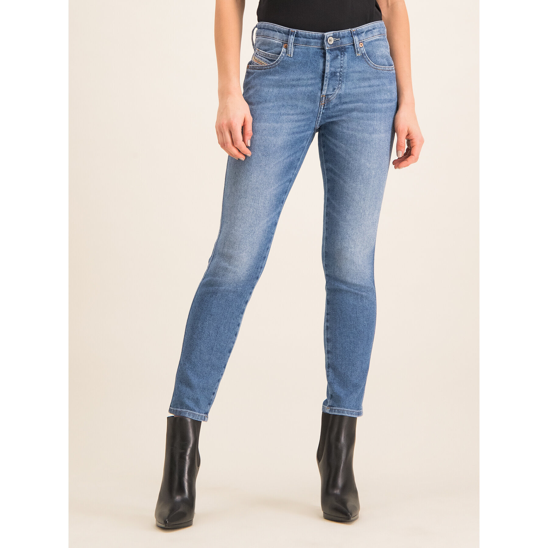 Diesel Дънки Skinny Fit Babhila 00S7LY 084PR Син Skinny Fit - Pepit.bg