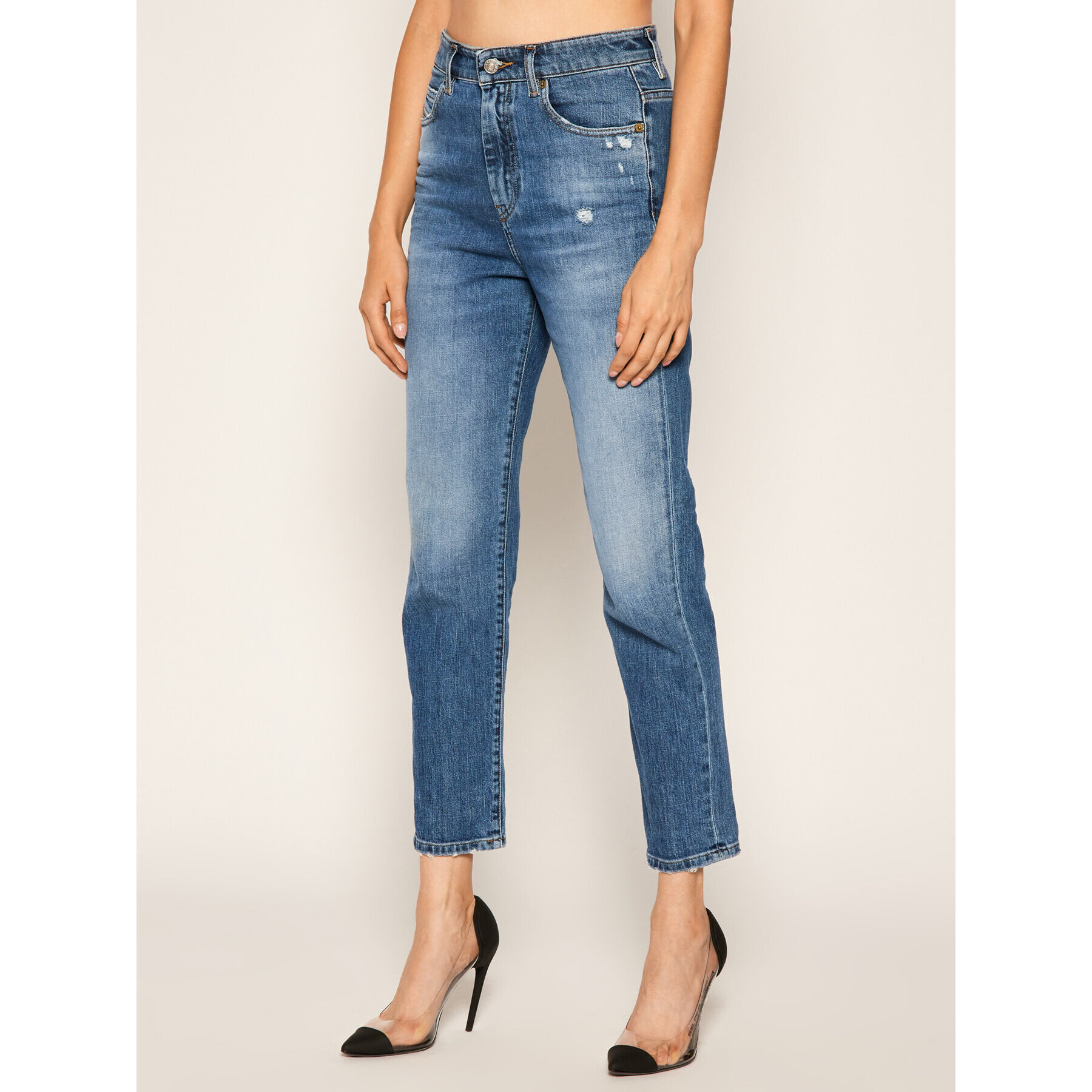 Diesel Дънки Straight Fit D-Eiselle 00SMNI 009CZ Син Straight Fit - Pepit.bg