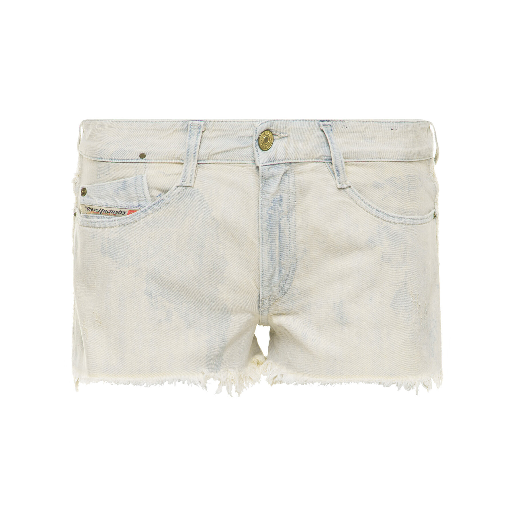 Diesel Дънкови шорти De-Rif 00SGWJ 0099P Бежов Regular Fit - Pepit.bg