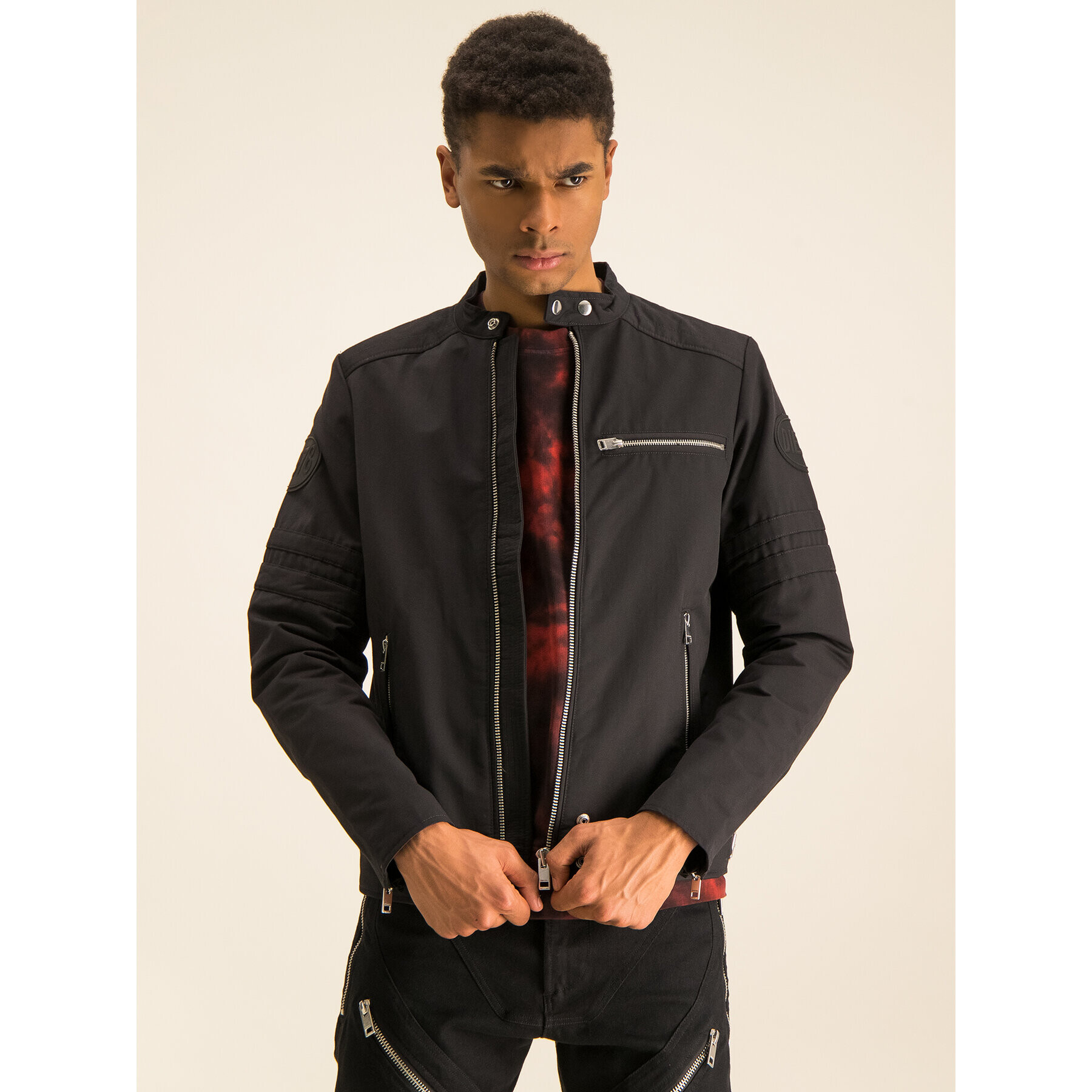 Diesel Преходно яке J-Glory 00SKL8 0LAXT Черен Regular Fit - Pepit.bg