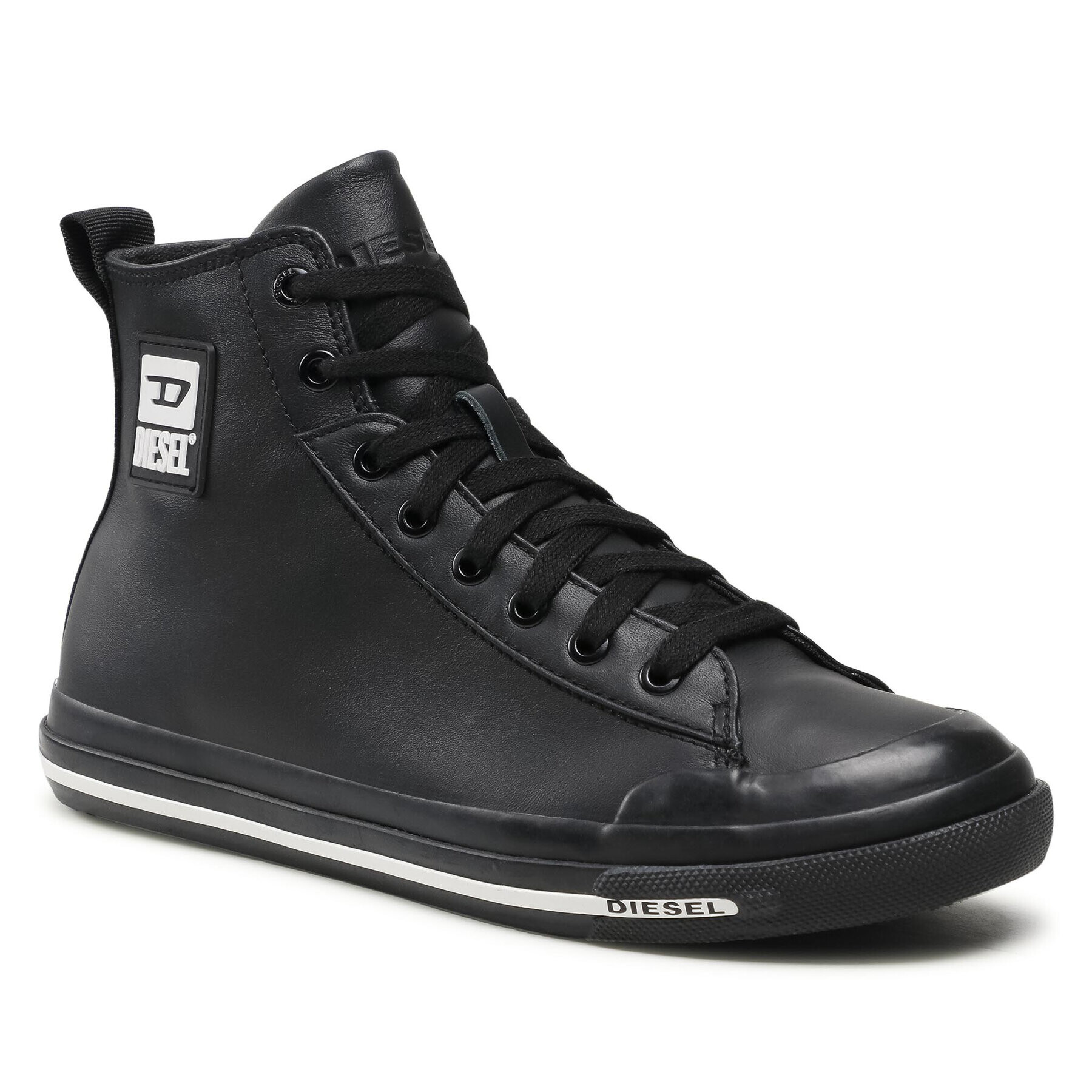 Diesel Сникърси S-Astico Mid Cut Y02370 PR013 T8013 Черен - Pepit.bg