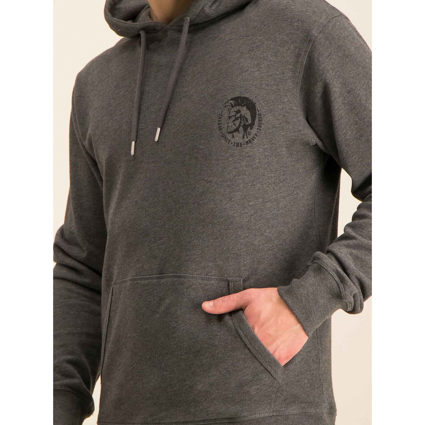 Diesel Суитшърт Brandon 00CEMD 0CAND Сив Regular Fit - Pepit.bg