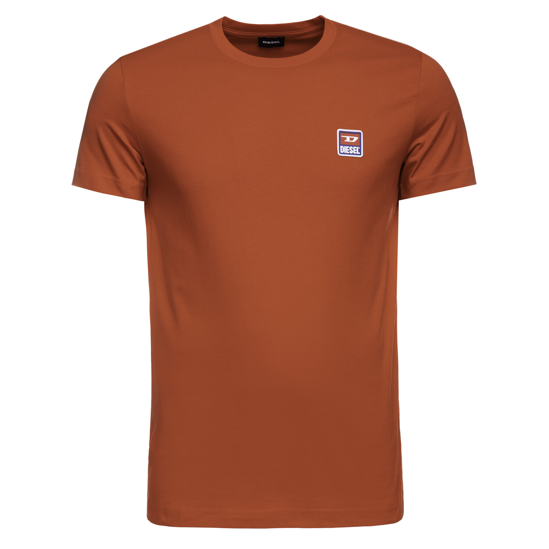Diesel Тишърт 00SZ7W 0PATI Червен Regular Fit - Pepit.bg