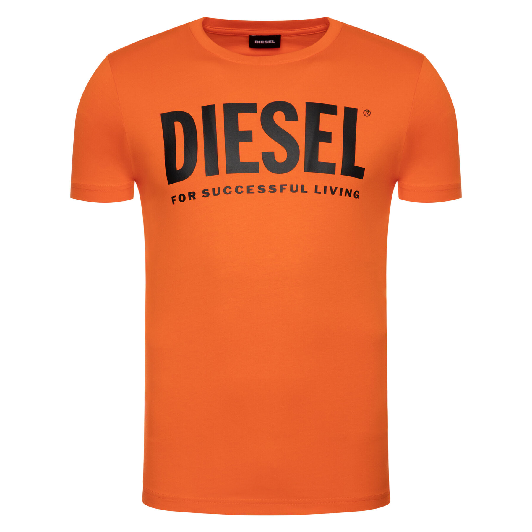 Diesel Тишърт T-Diego 00SXED 0AAXJ Оранжев Regular Fit - Pepit.bg