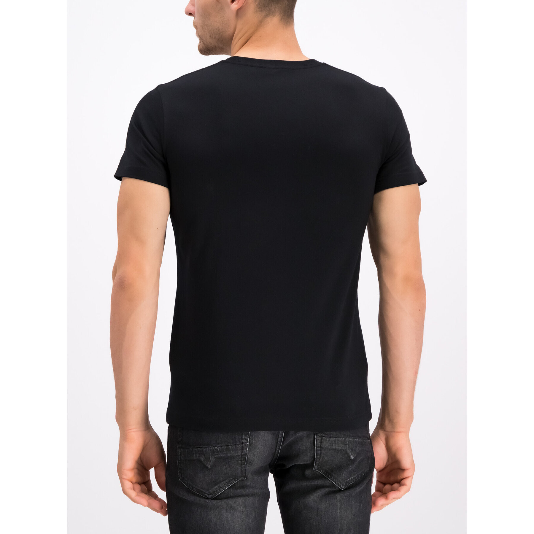 Diesel Тишърт T-Diego-A1 00SW7R 0091A Черен Regular Fit - Pepit.bg