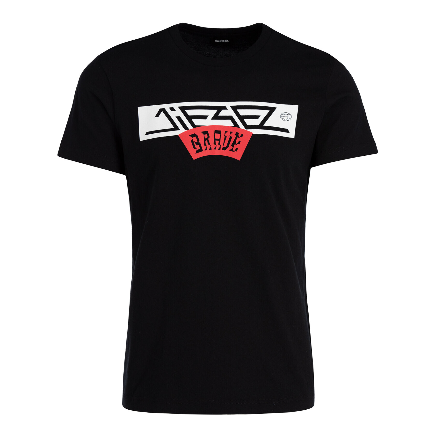Diesel Тишърт T-Diego-A1 00SW7R 0091A Черен Regular Fit - Pepit.bg