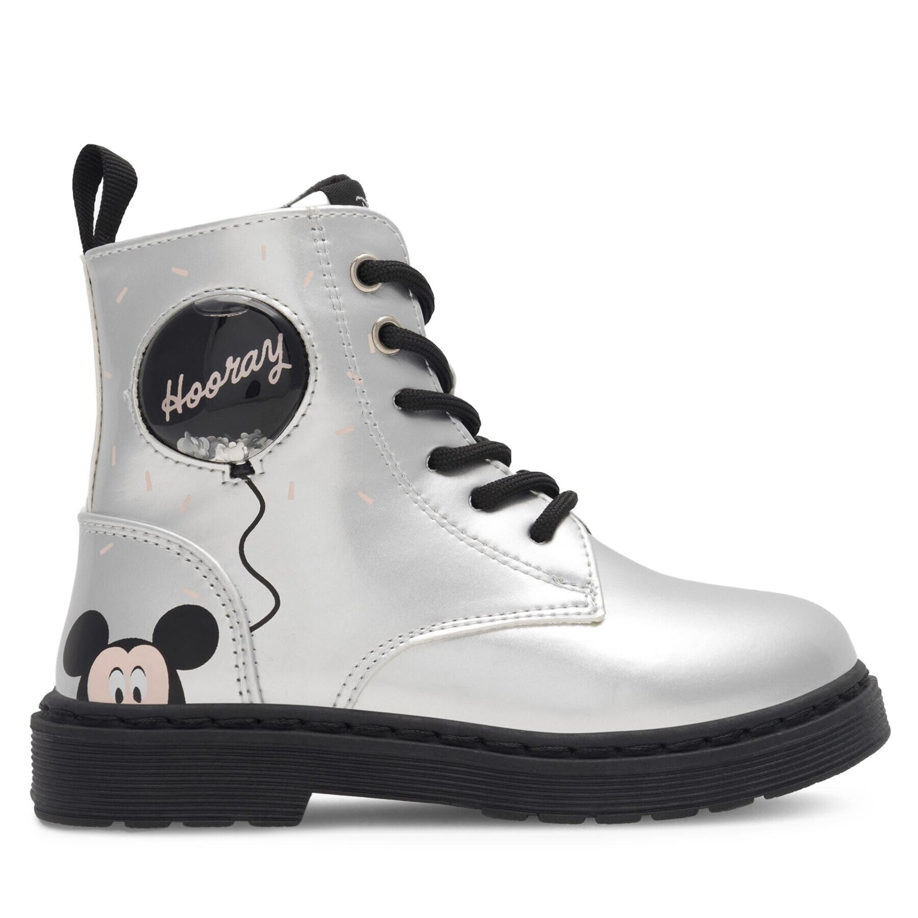 Disney 100 Боти AW23-213D100 Сребрист - Pepit.bg