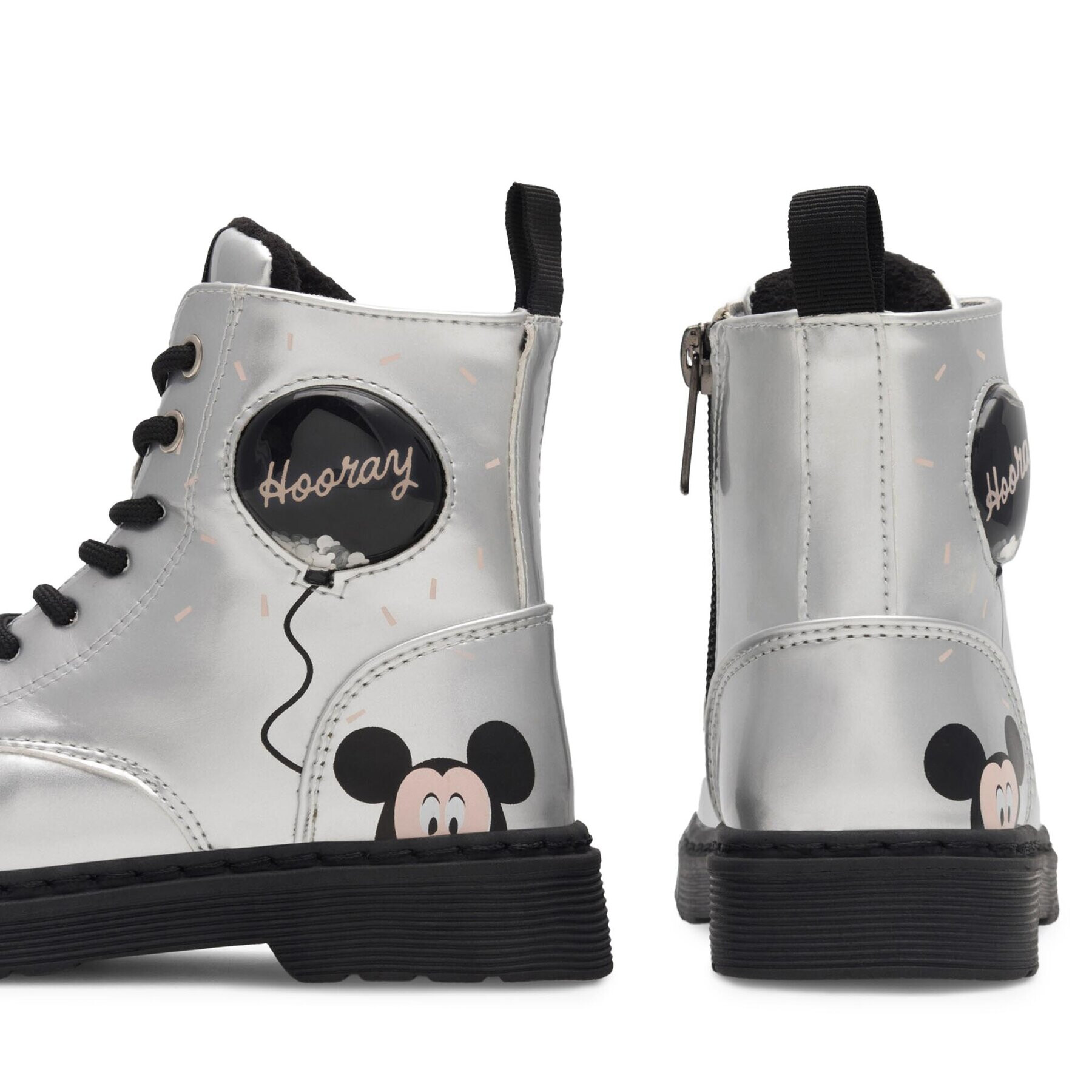 Disney 100 Боти AW23-213D100 Сребрист - Pepit.bg