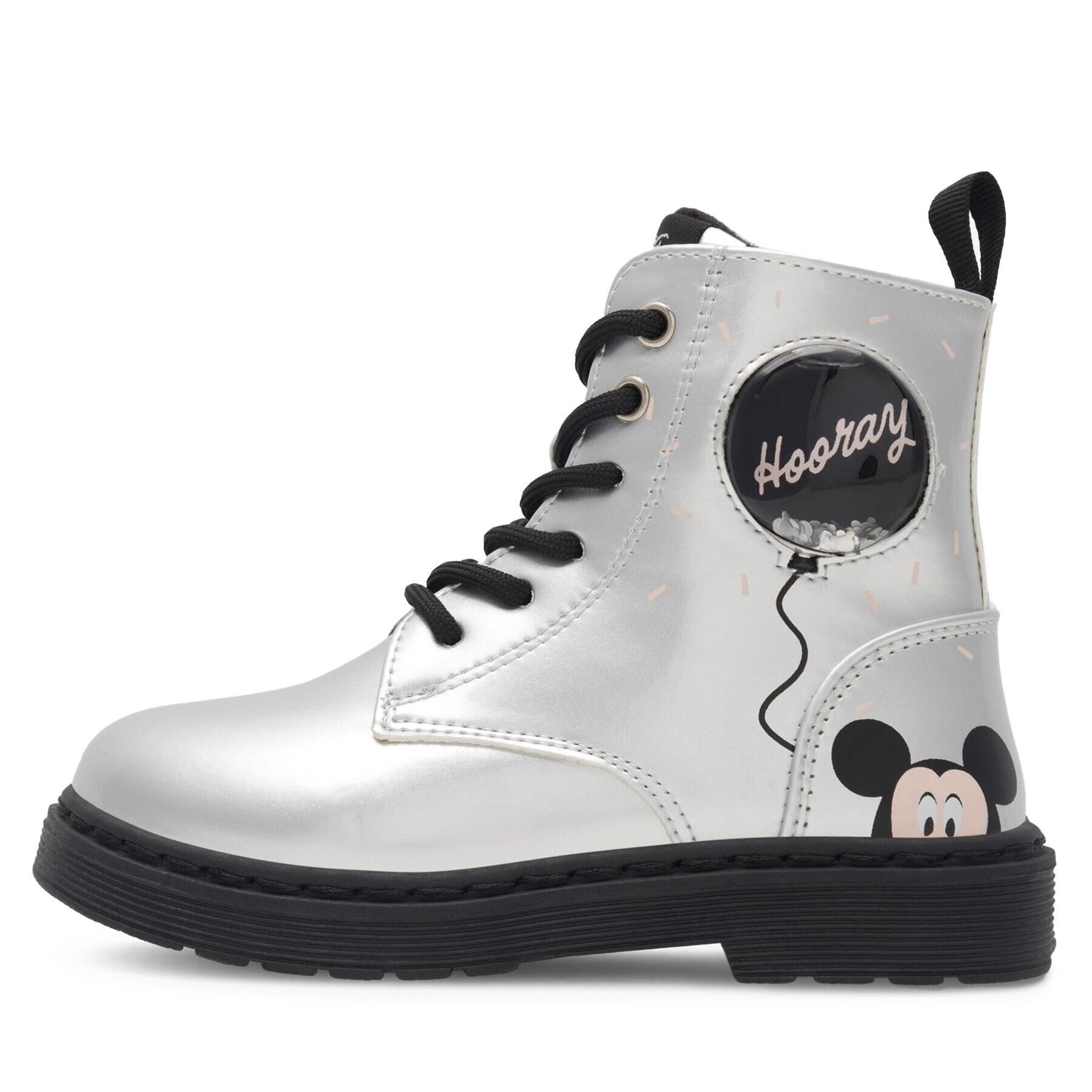 Disney 100 Боти AW23-213D100 Сребрист - Pepit.bg