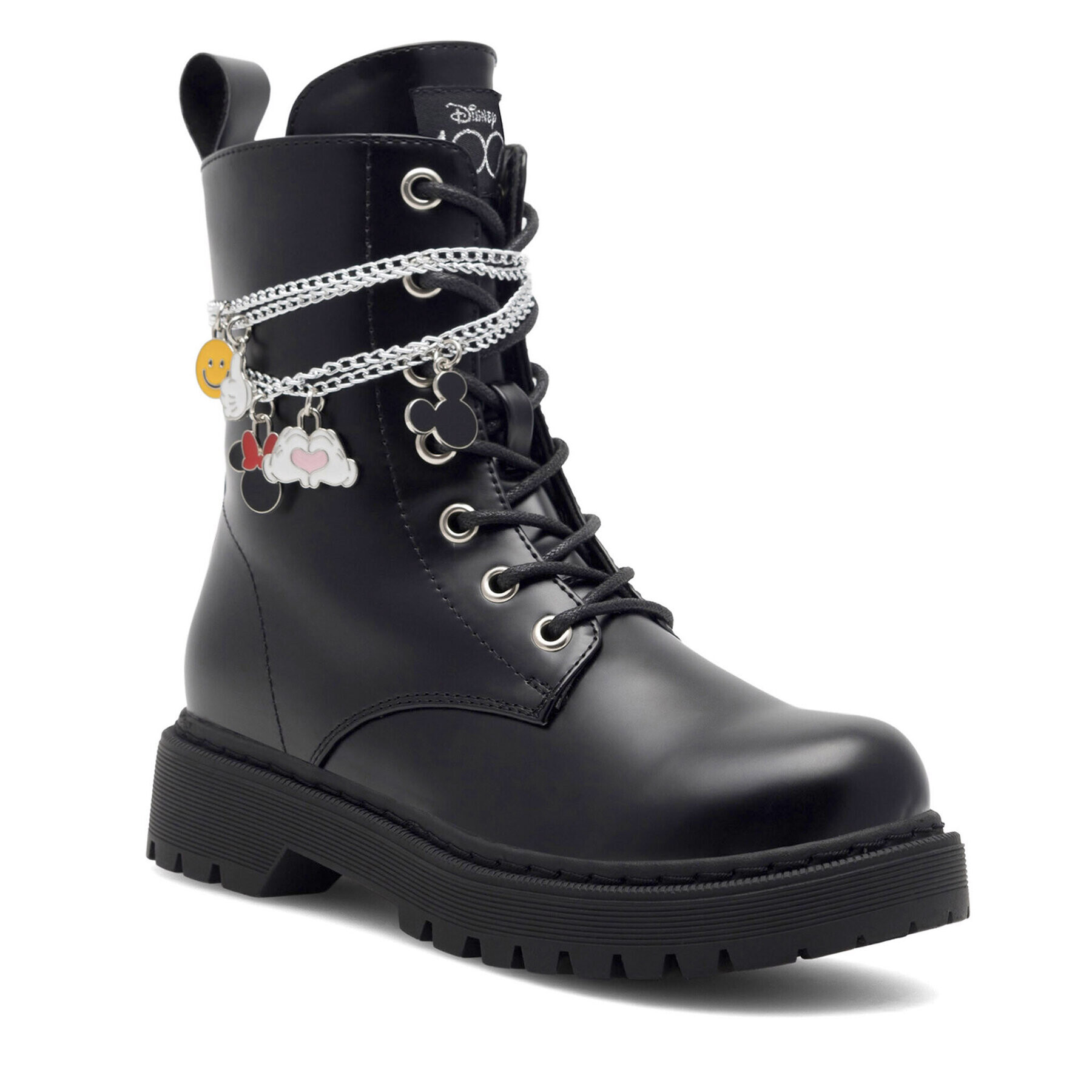 Disney 100 Боти AW23-401D100 Черен - Pepit.bg
