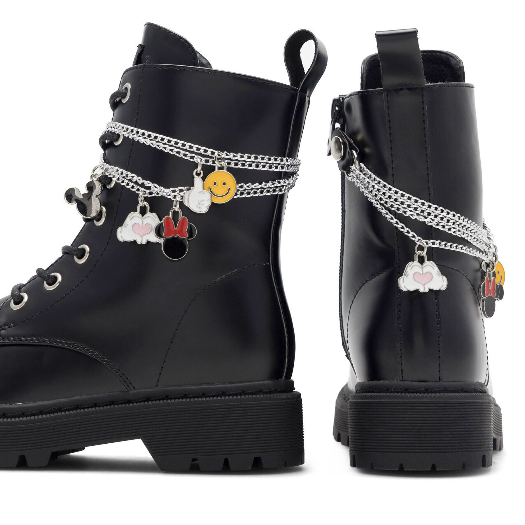 Disney 100 Боти AW23-401D100 Черен - Pepit.bg