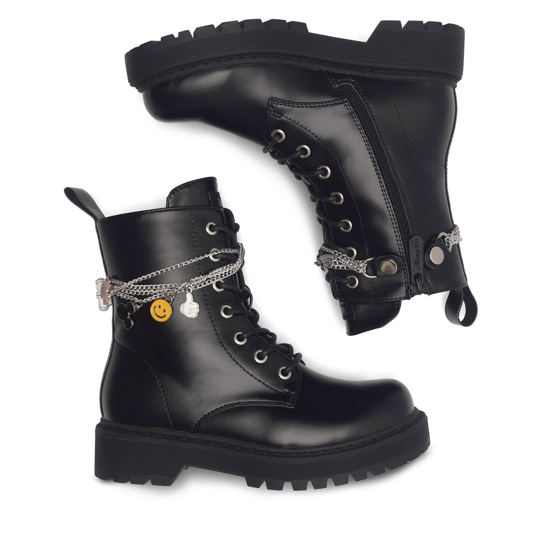 Disney 100 Боти AW23-401D100 Черен - Pepit.bg