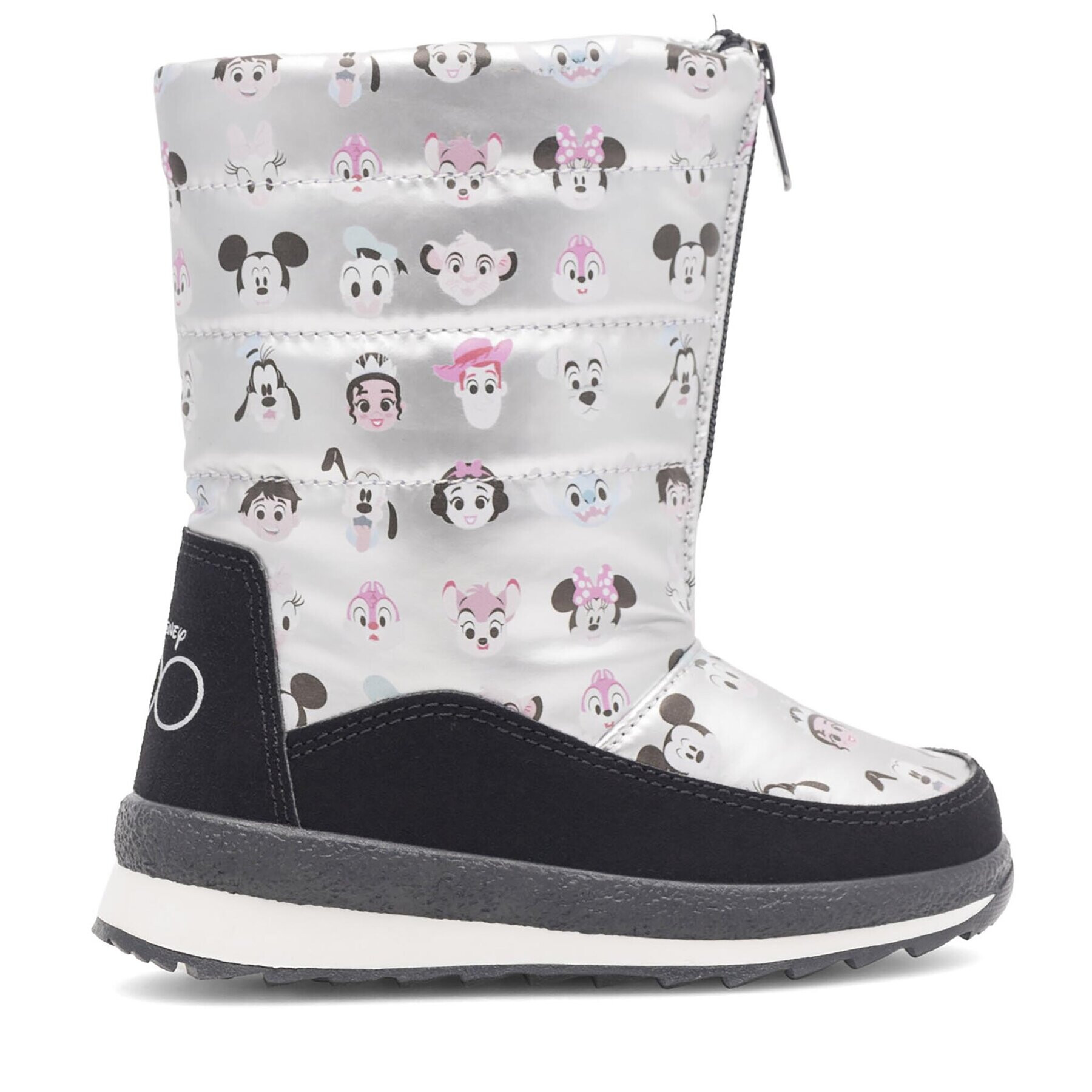 Disney 100 Ботуши AW23-214D100 Сребрист - Pepit.bg