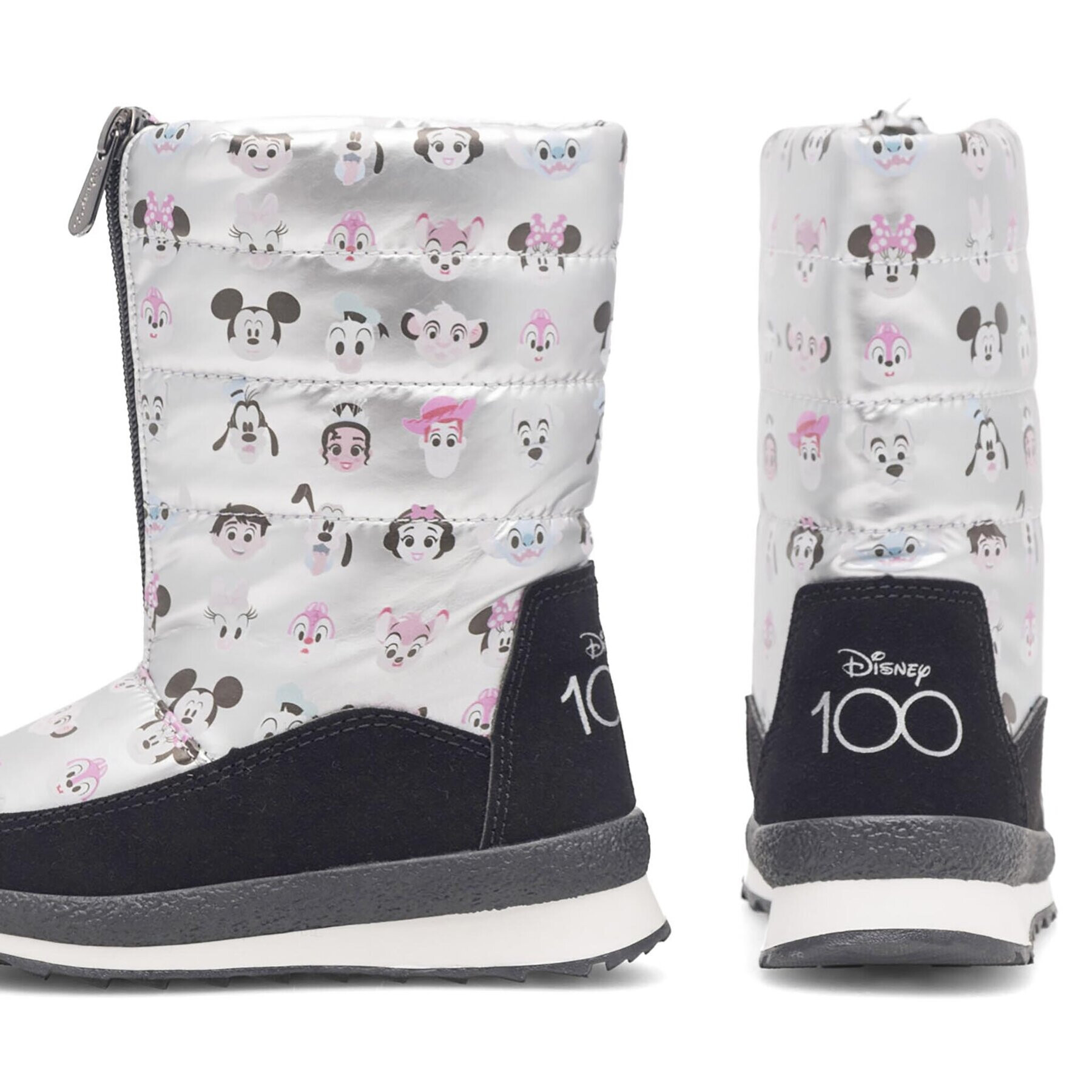 Disney 100 Ботуши AW23-214D100 Сребрист - Pepit.bg
