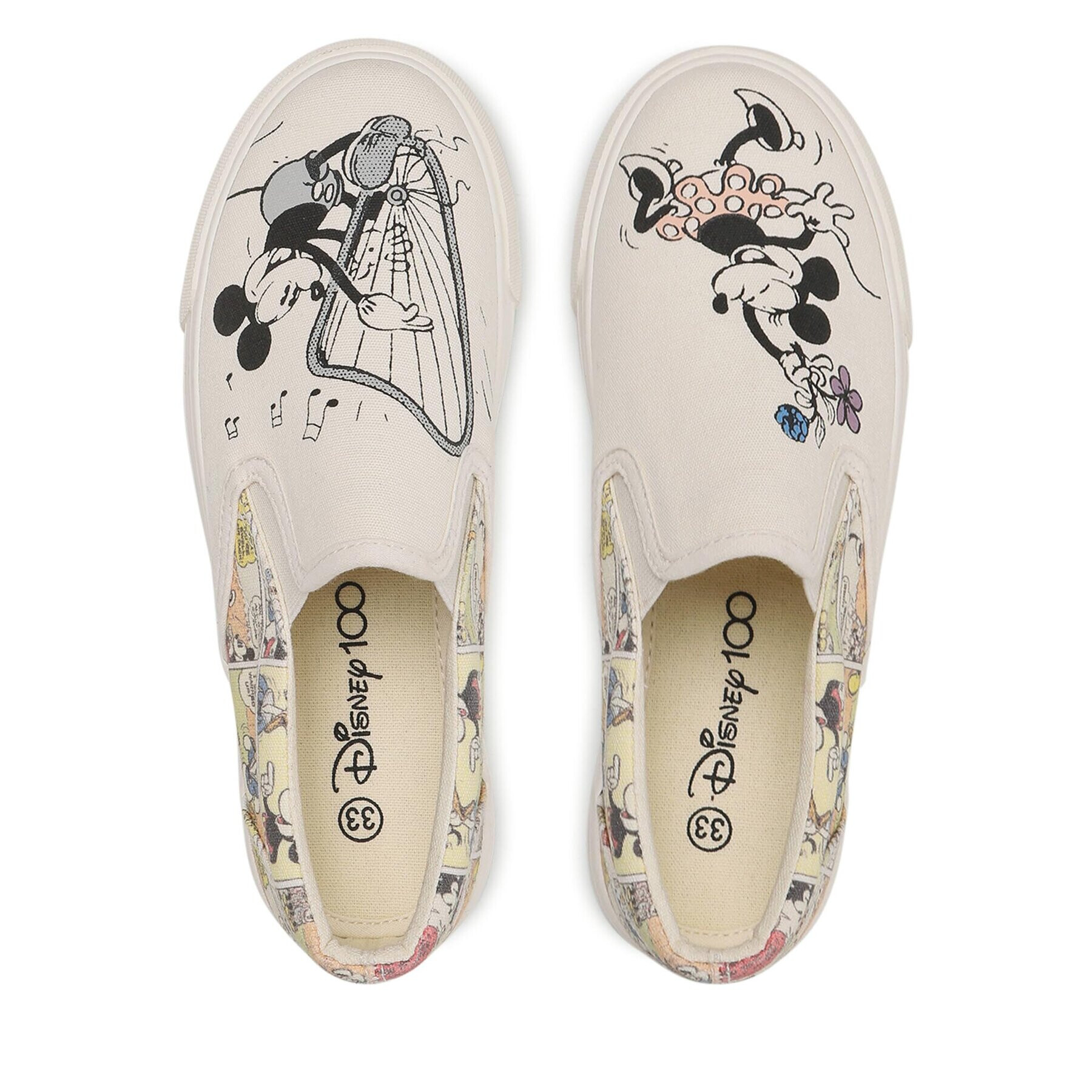 Disney Гуменки SS23-238D100 Бежов - Pepit.bg