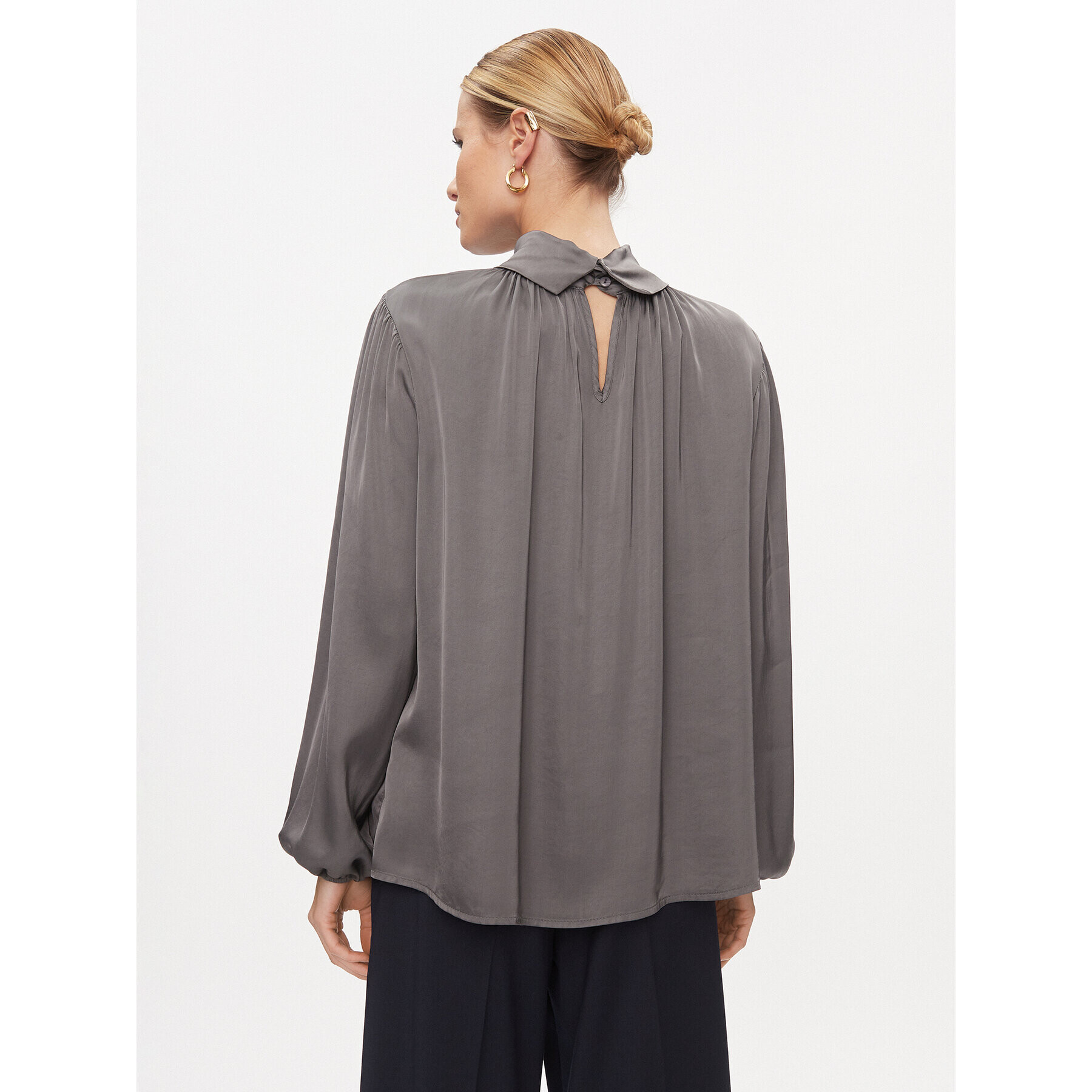 Dixie Блуза C239Z013A Сив Loose Fit - Pepit.bg