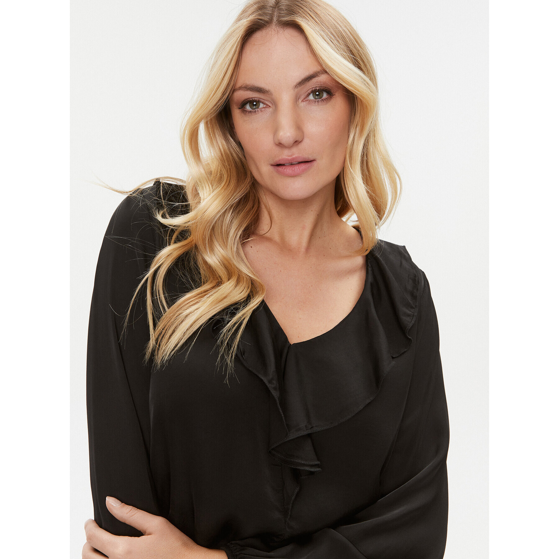 Dixie Блуза C239Z015A Черен Regular Fit - Pepit.bg