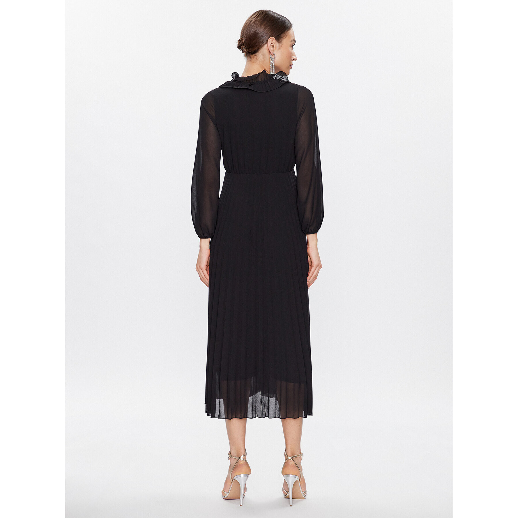 Dixie Ежедневна рокля A836U036A Черен Regular Fit - Pepit.bg
