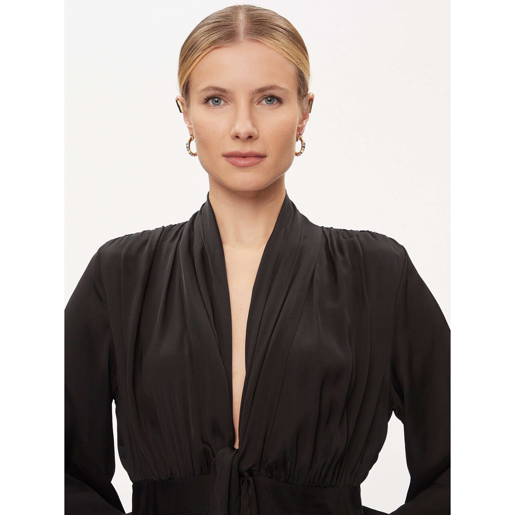 Dixie Коктейлна рокля AIFIULTA Черен Regular Fit - Pepit.bg