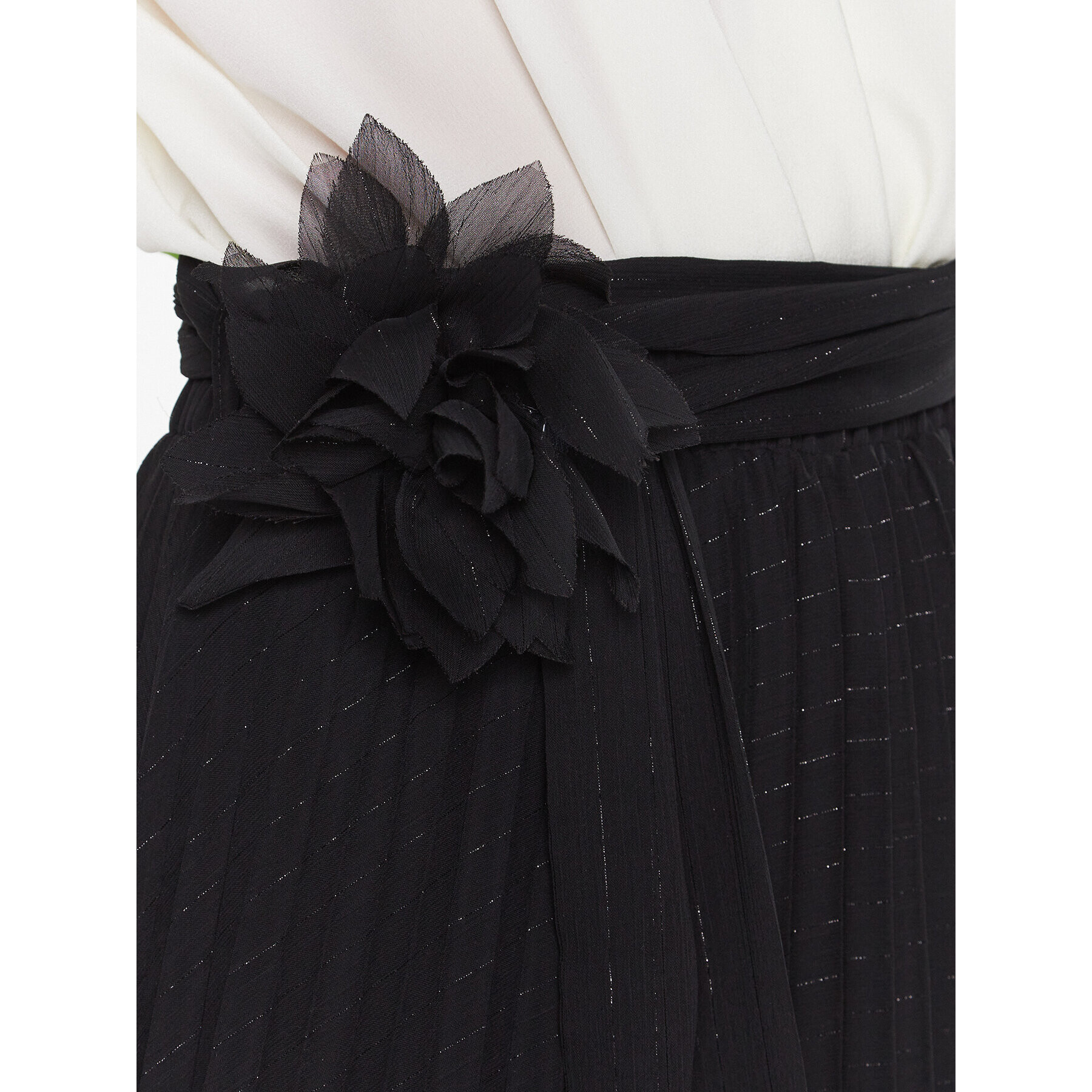 Dixie Плисирана пола G319V007A Черен Regular Fit - Pepit.bg