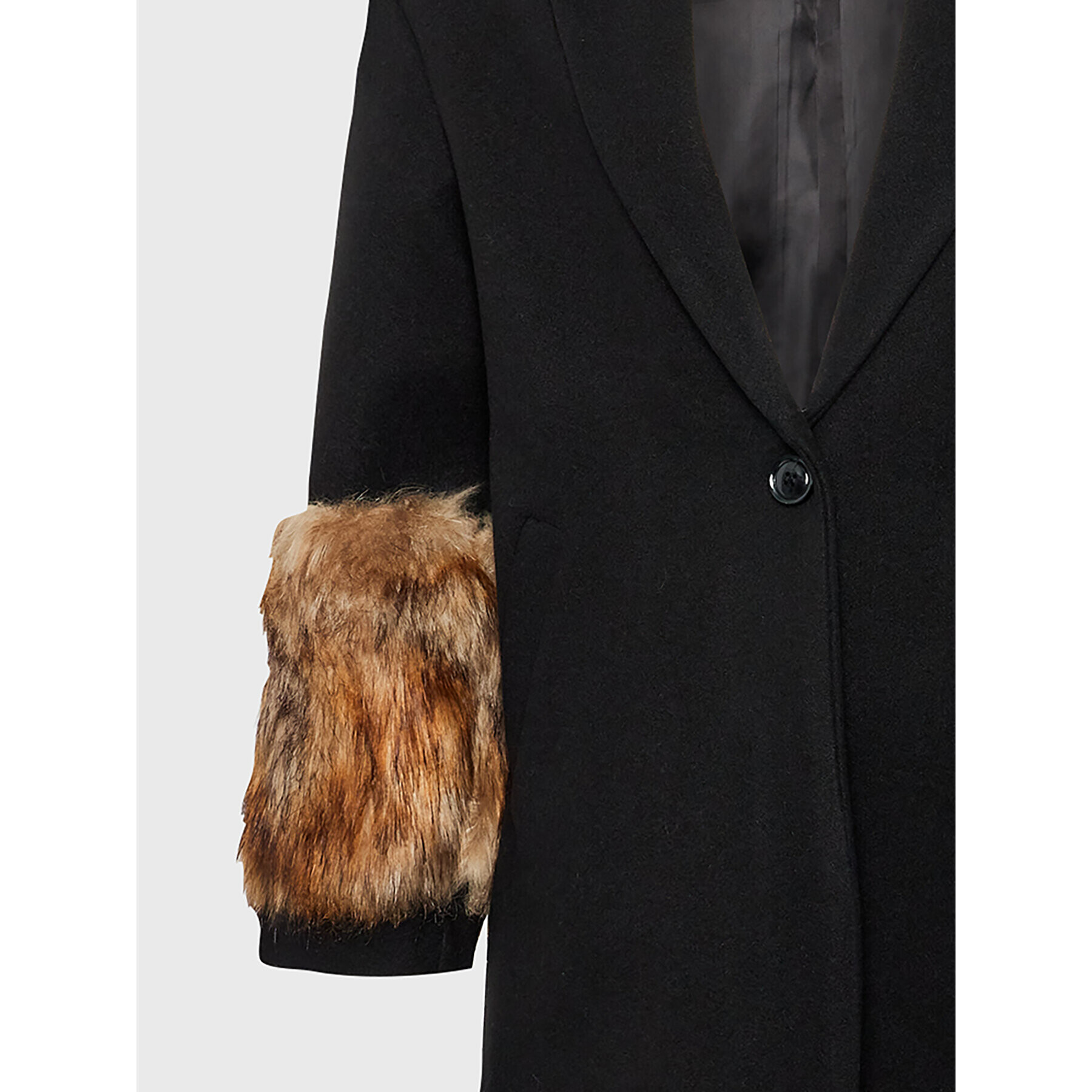 Dixie Преходно палто K255U038A Черен Regular Fit - Pepit.bg