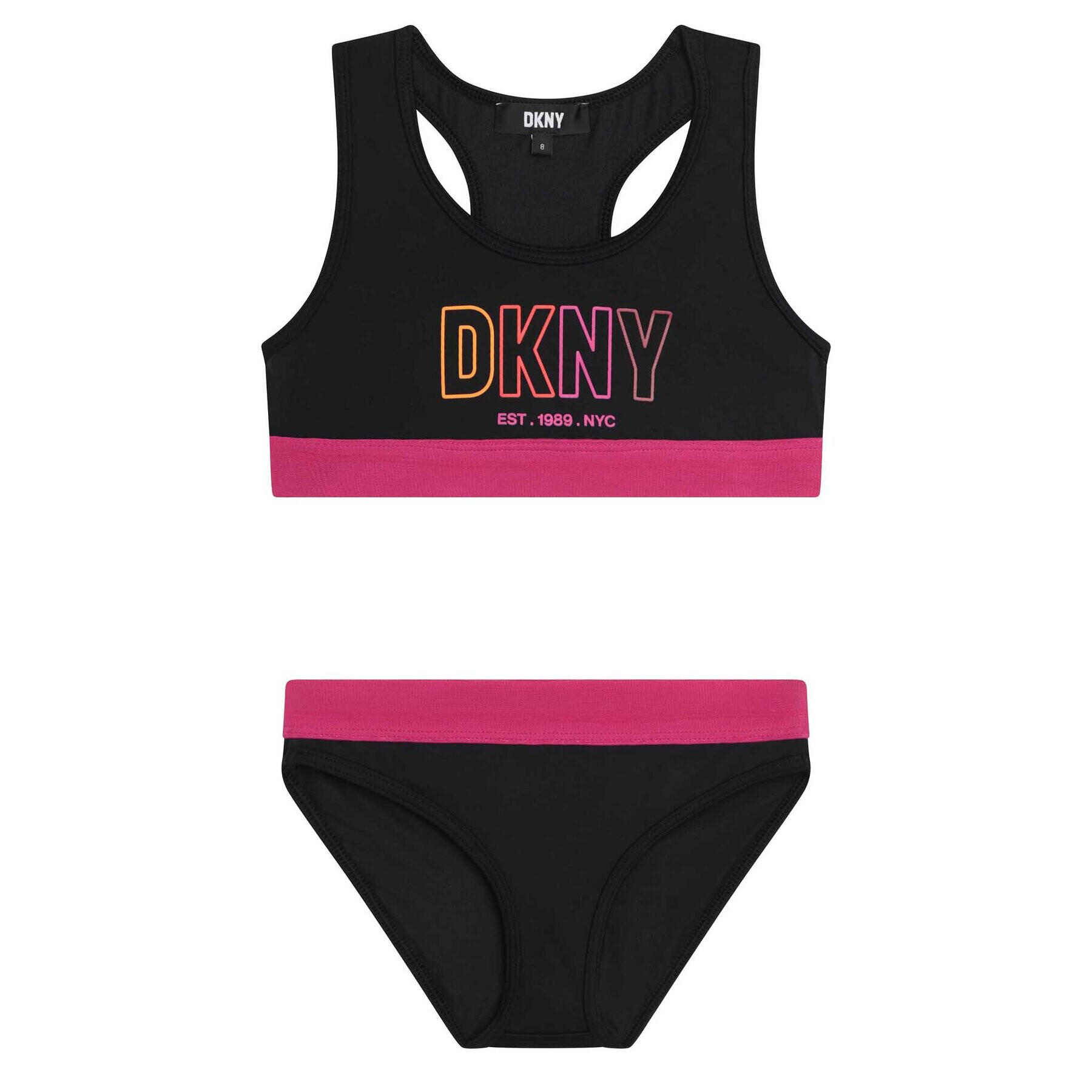 DKNY Бански костюм D37115 S Черен - Pepit.bg