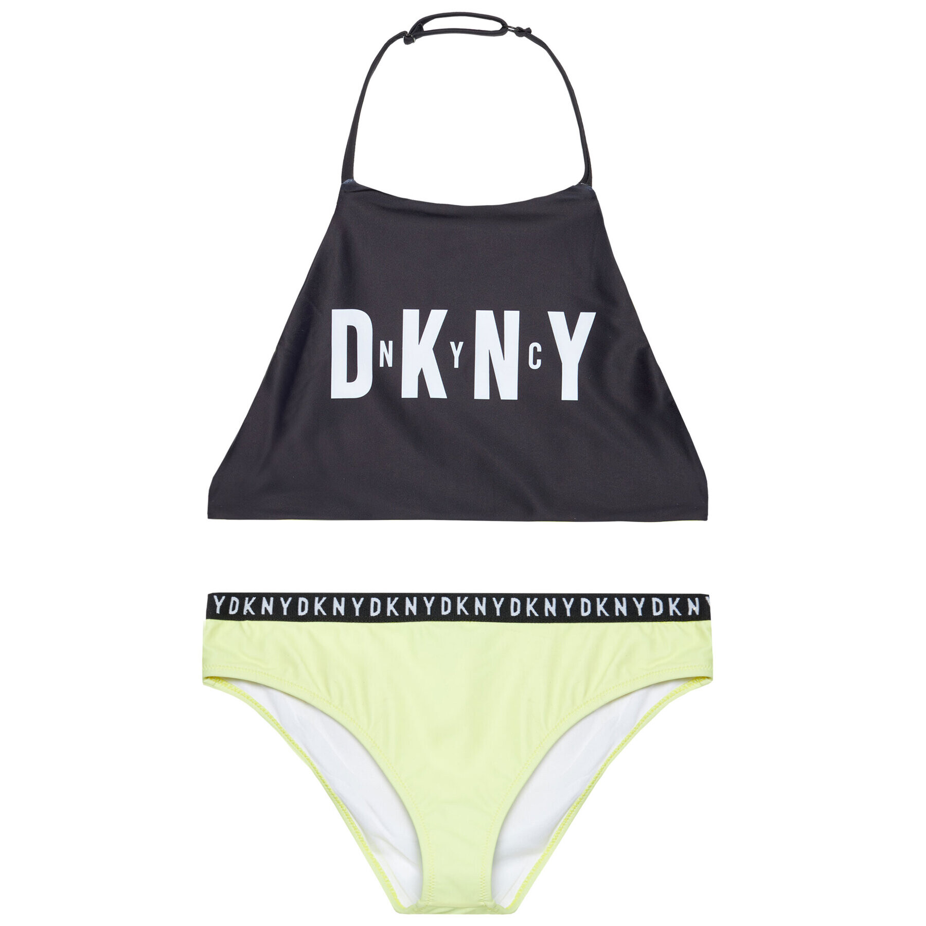 DKNY Бански костюм D37105 S Жълт - Pepit.bg